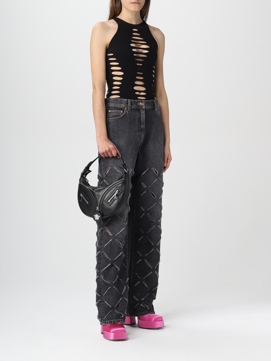 Versace Small Repeat Shoulder Bag