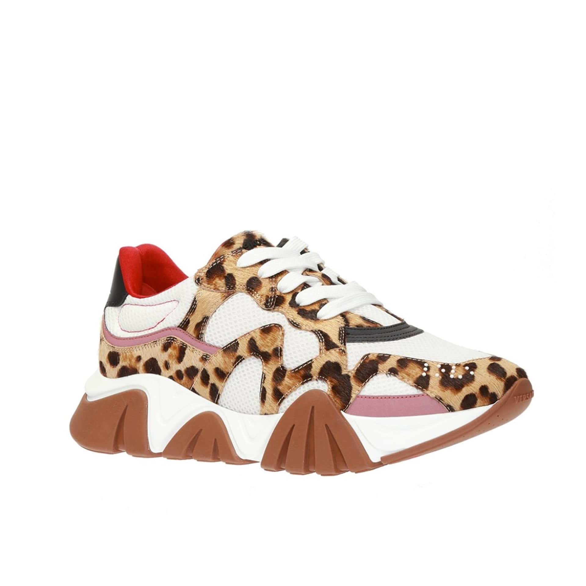 Versace Squalo Leopard Sneakers - alternate view