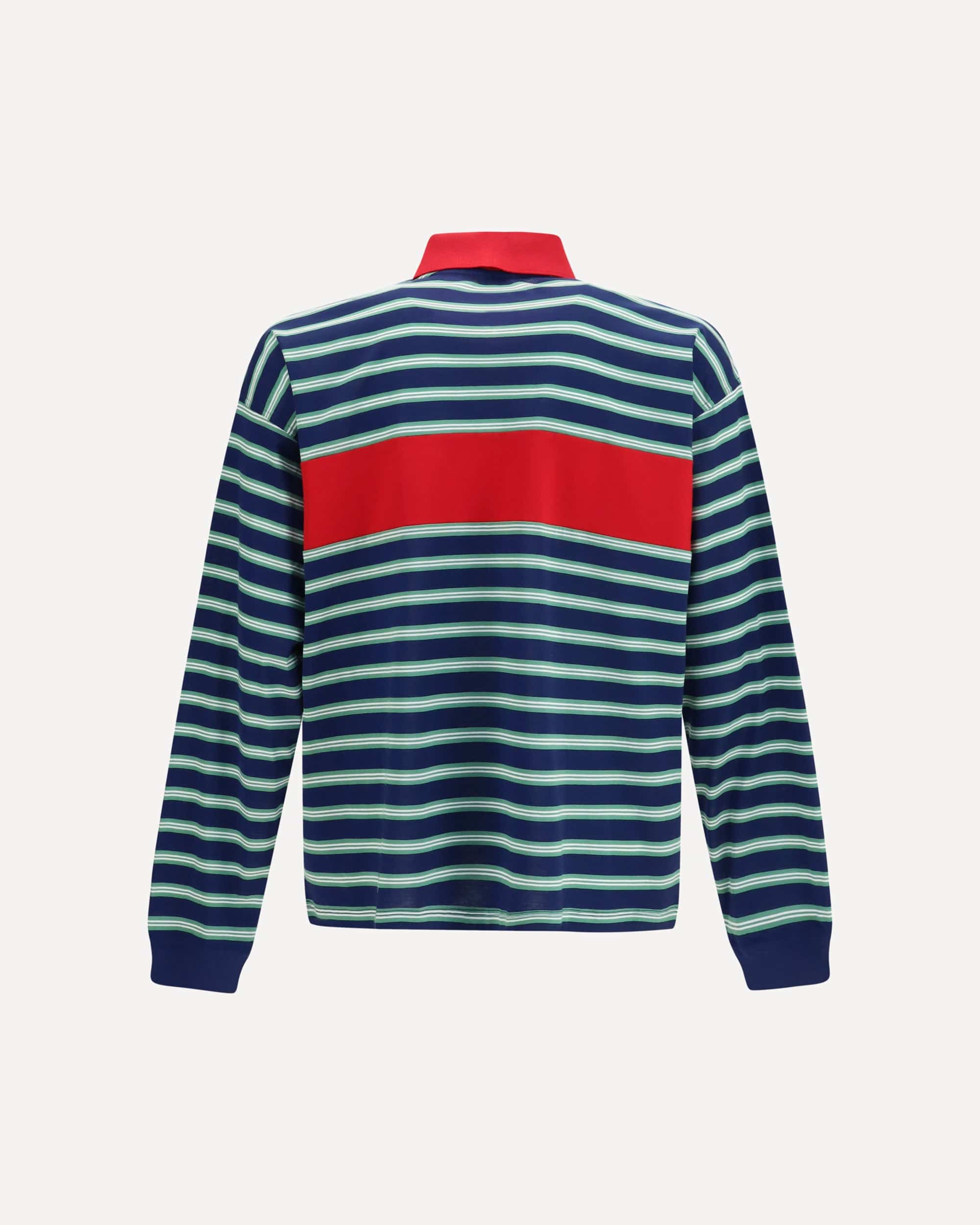 Versace Versace Striped Cotton Polo