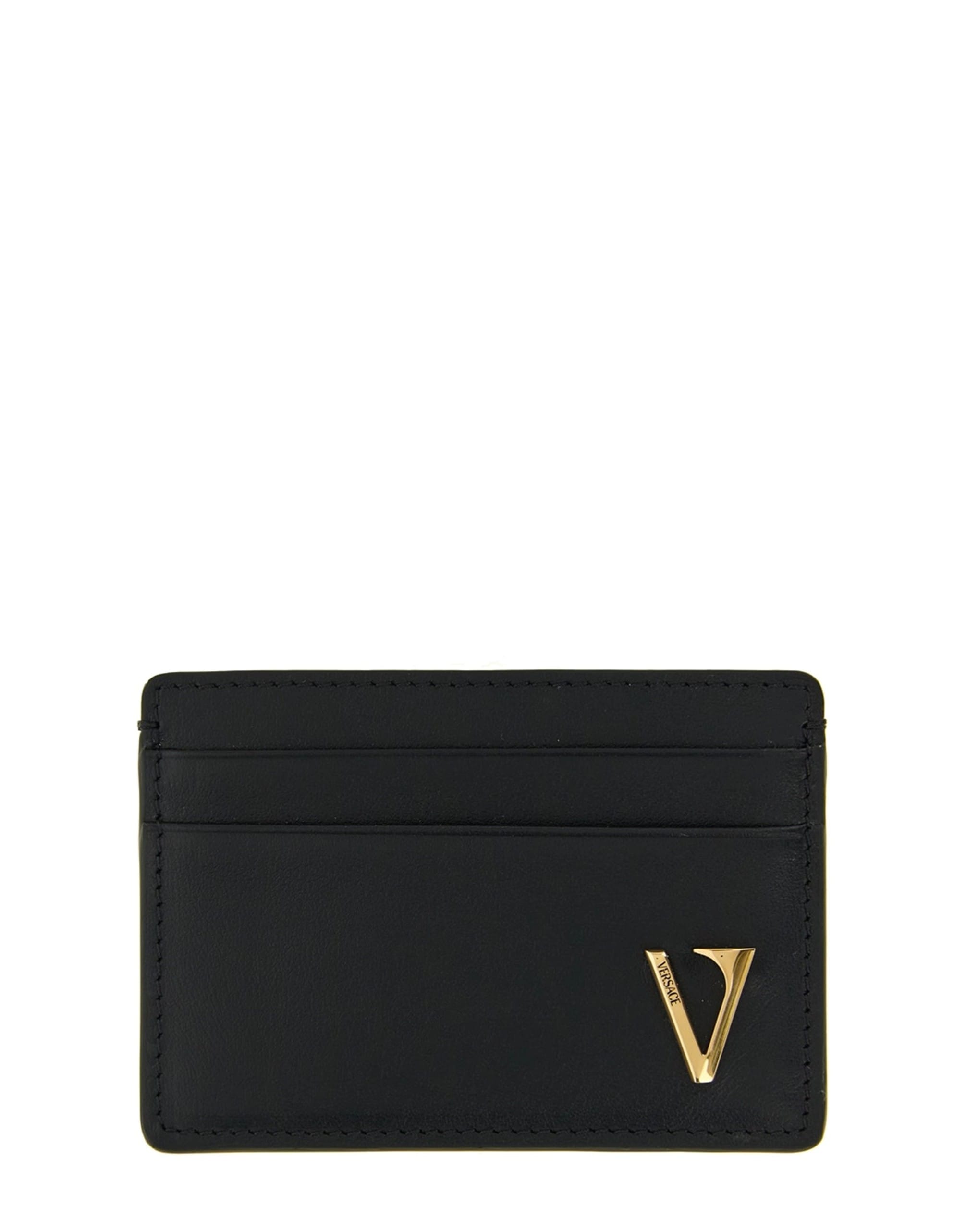 Versace Versace V Logo Card Holder