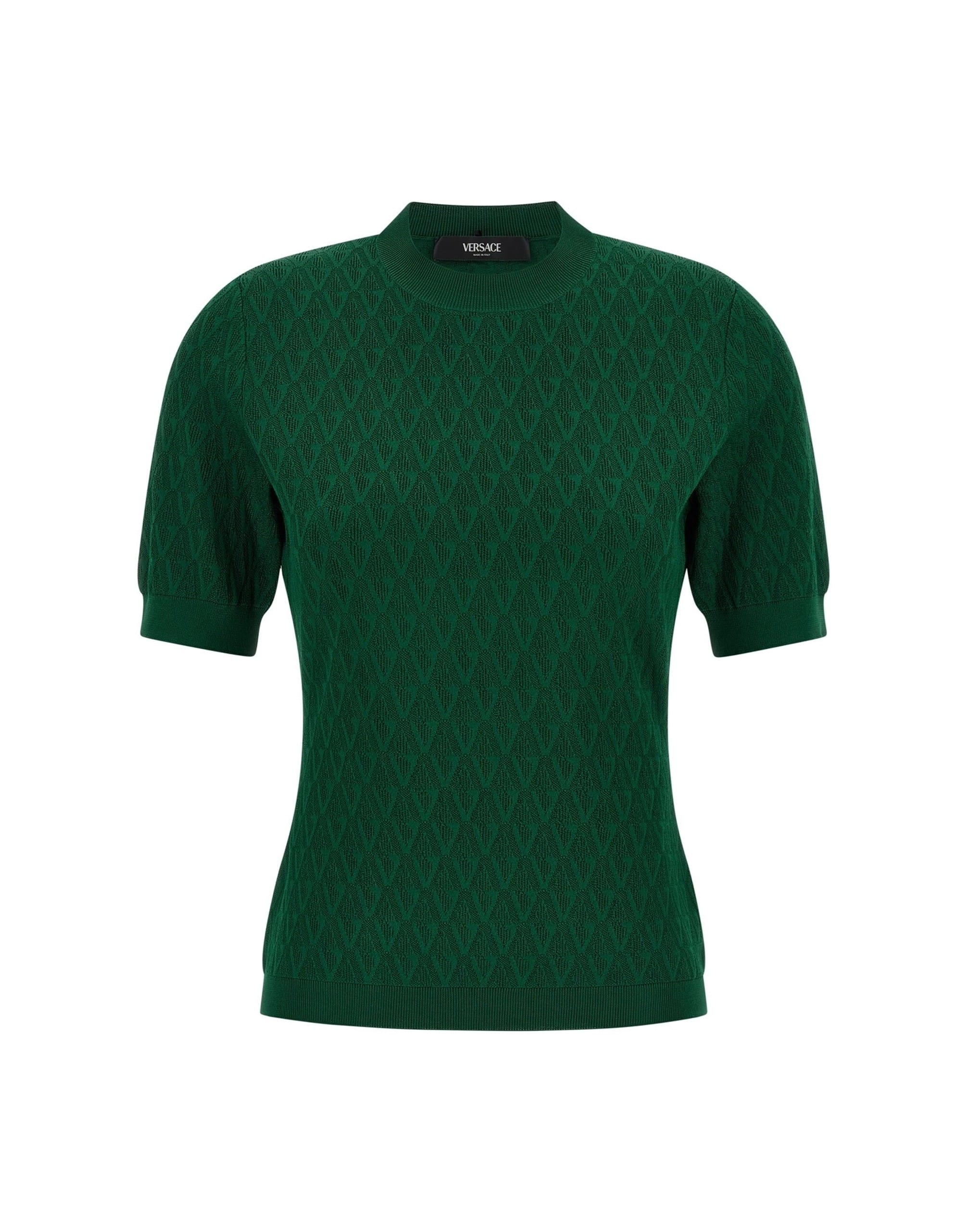 Versace Versace V-Pattern T-Shirt