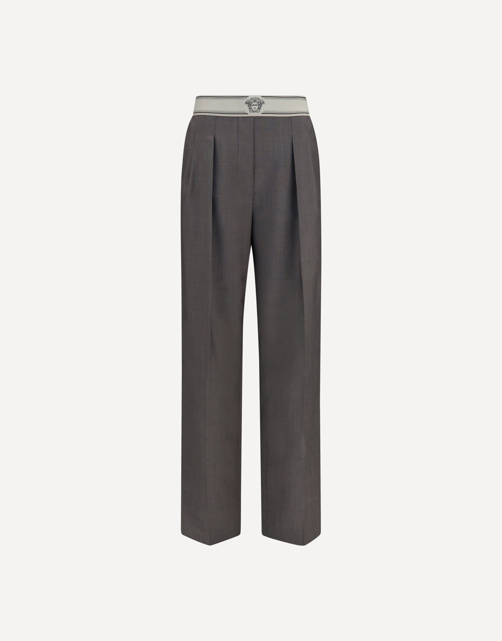 Versace Hose aus Wolle und Mohair