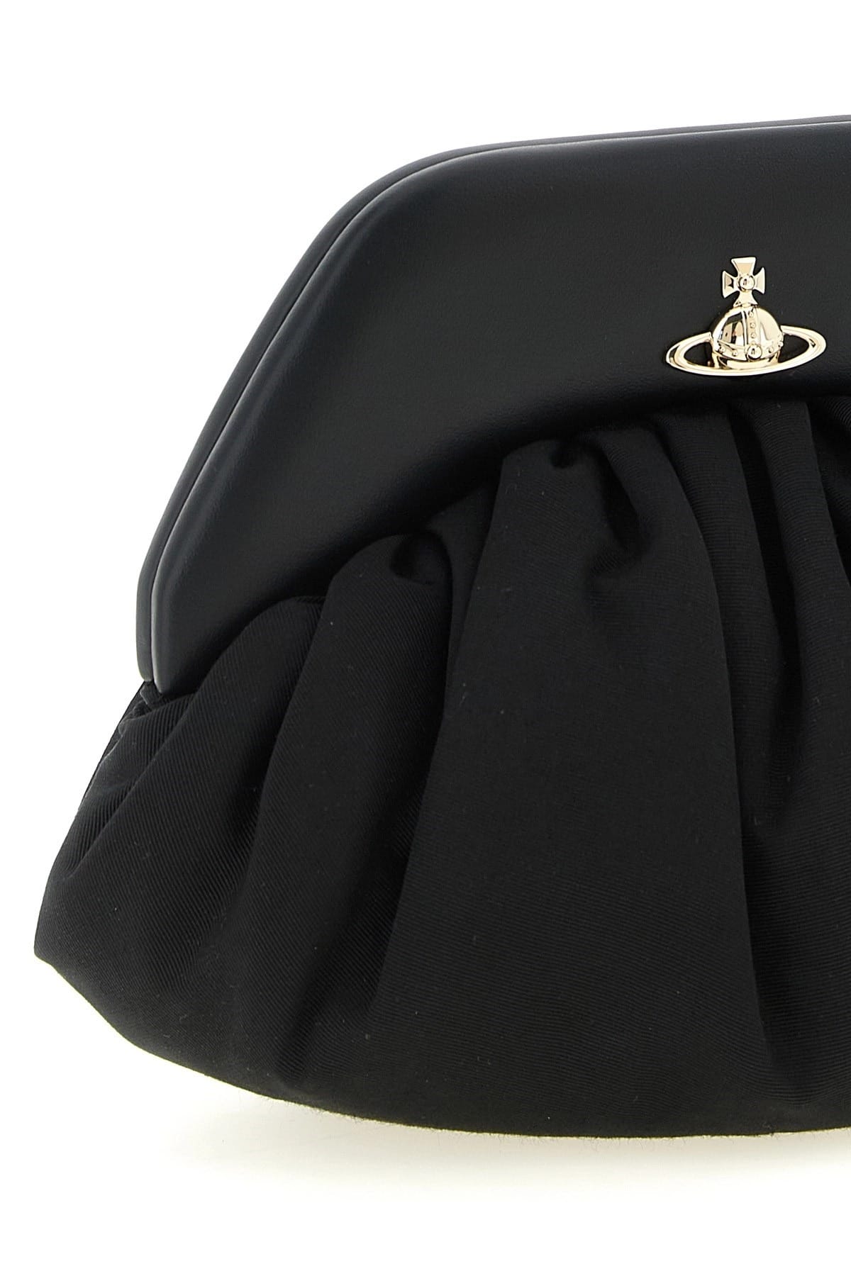 Vivienne Westwood Vivienne Westwood Brooke Crinkled Fabric Clutch