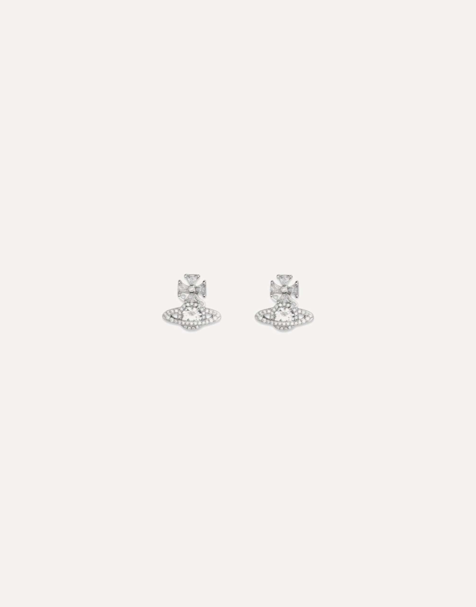 Vivienne Westwood Mila Orb Crystal Earrings