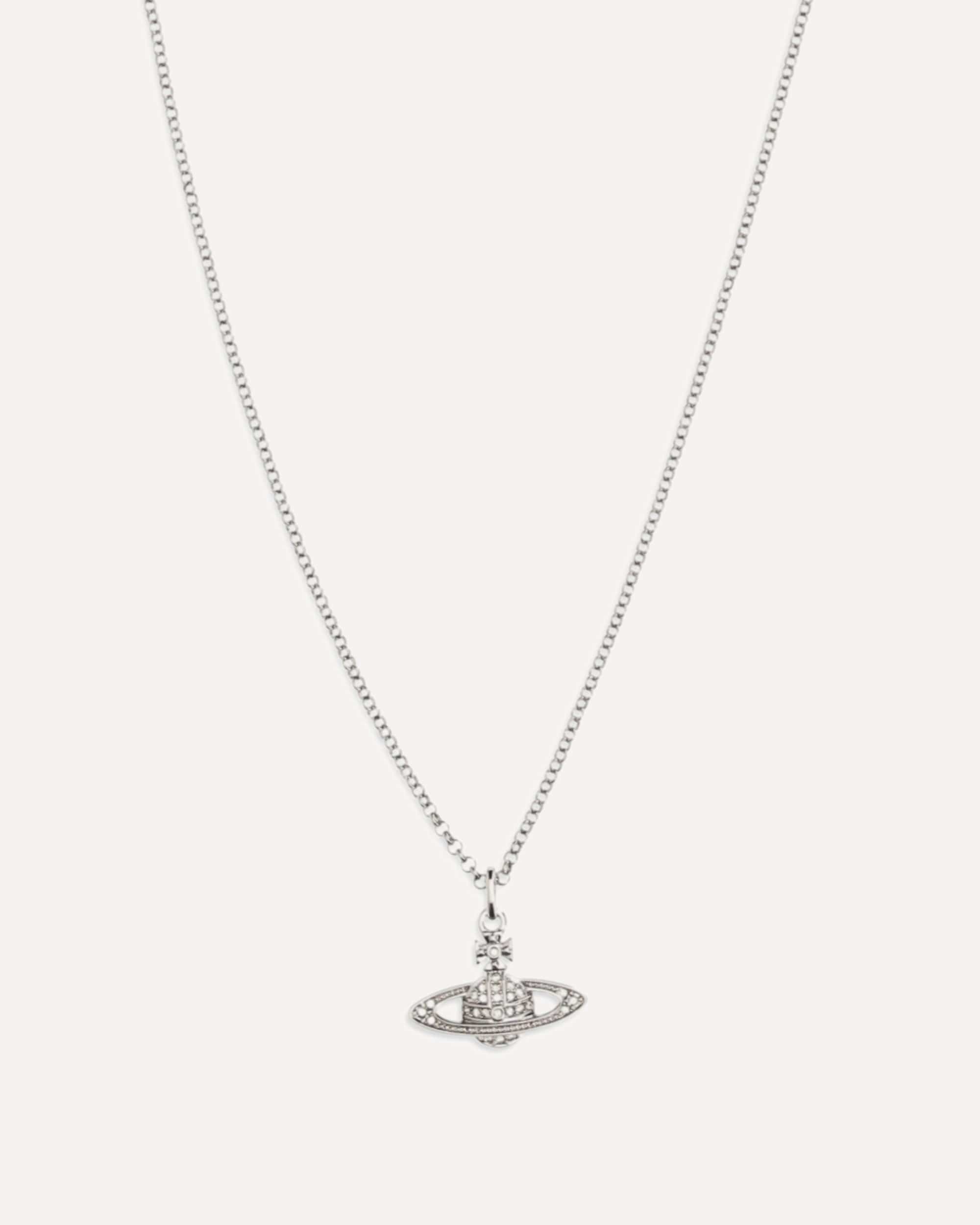 Vivienne Westwood Mini Bas Relief Orb Necklace