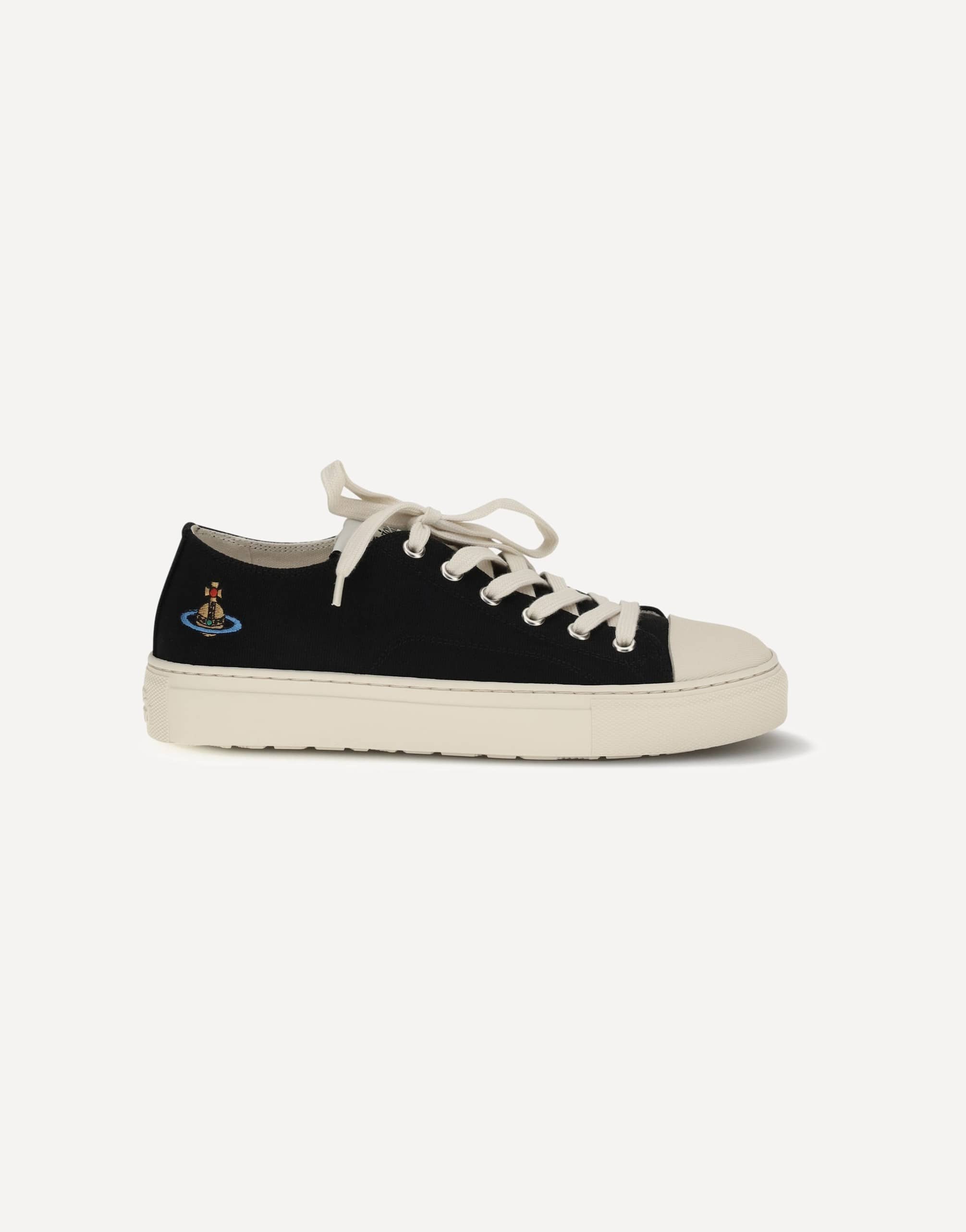 Vivienne Westwood Plimsoll Sneakers Orb Embroidery