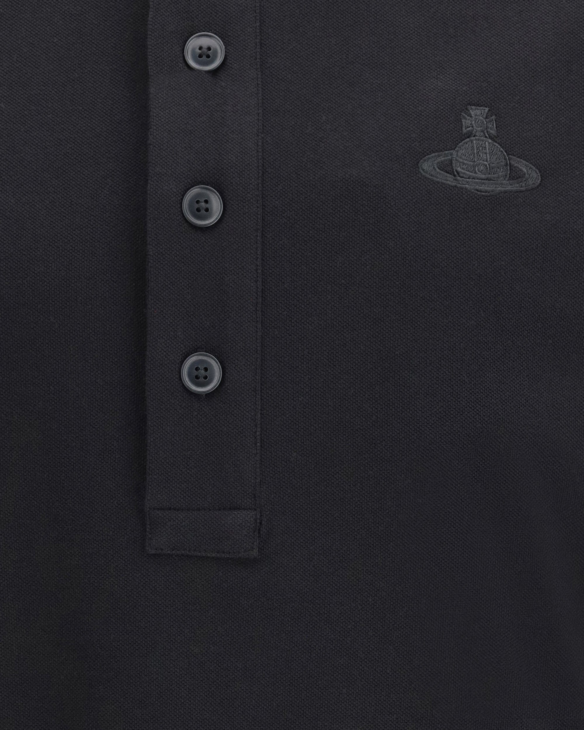 Vivienne Westwood Pure Cotton Piqué Long Sleeve Polo