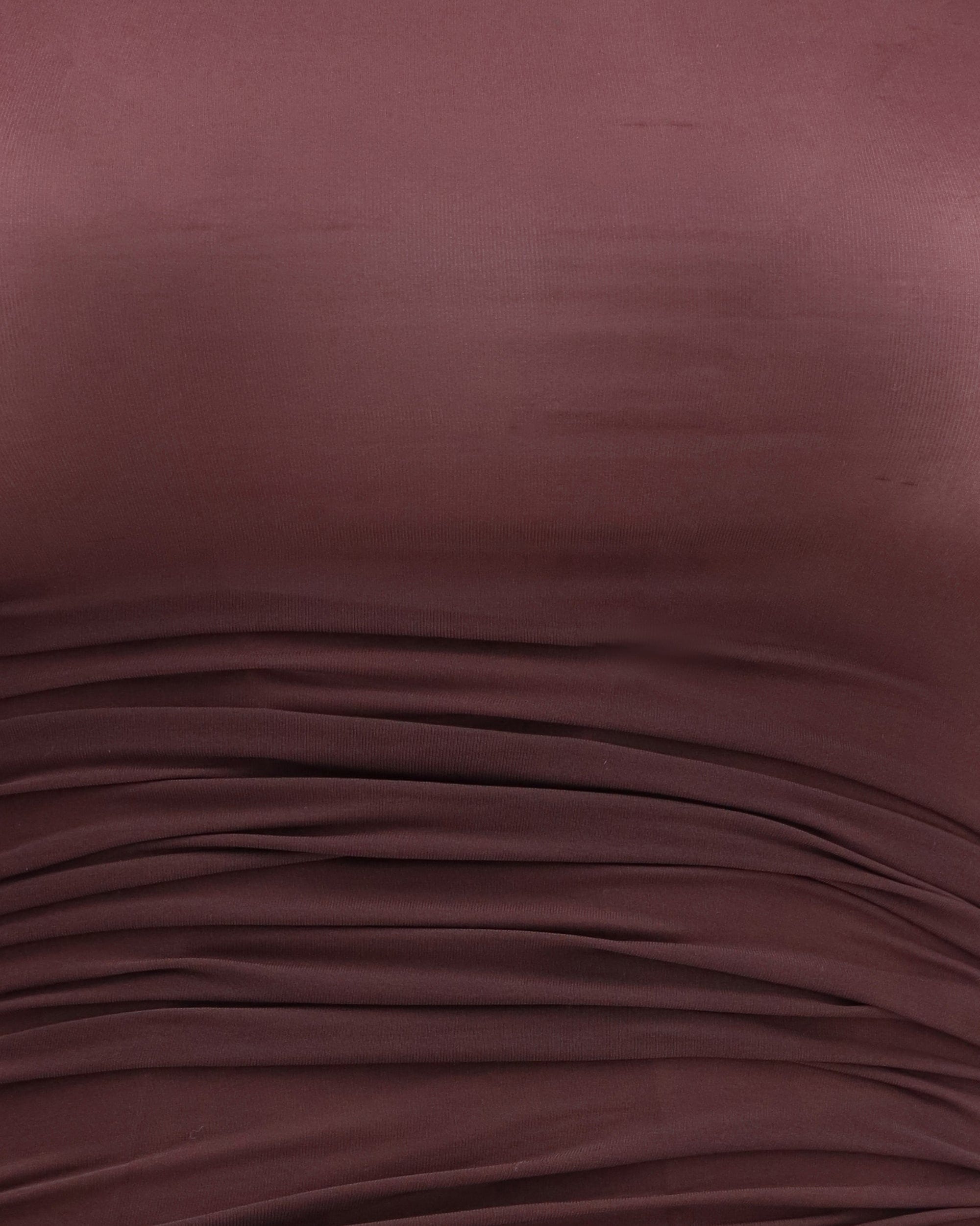 Wolford Asymmetric Semi-Sheer Midi Dress