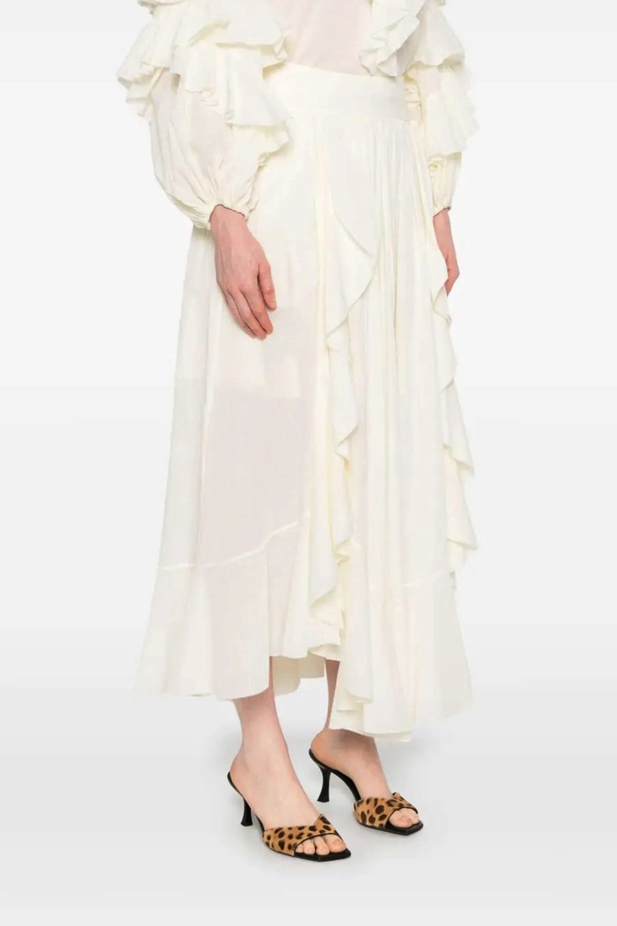 Zimmermann Acacia Ruffle Skirt - alternate view
