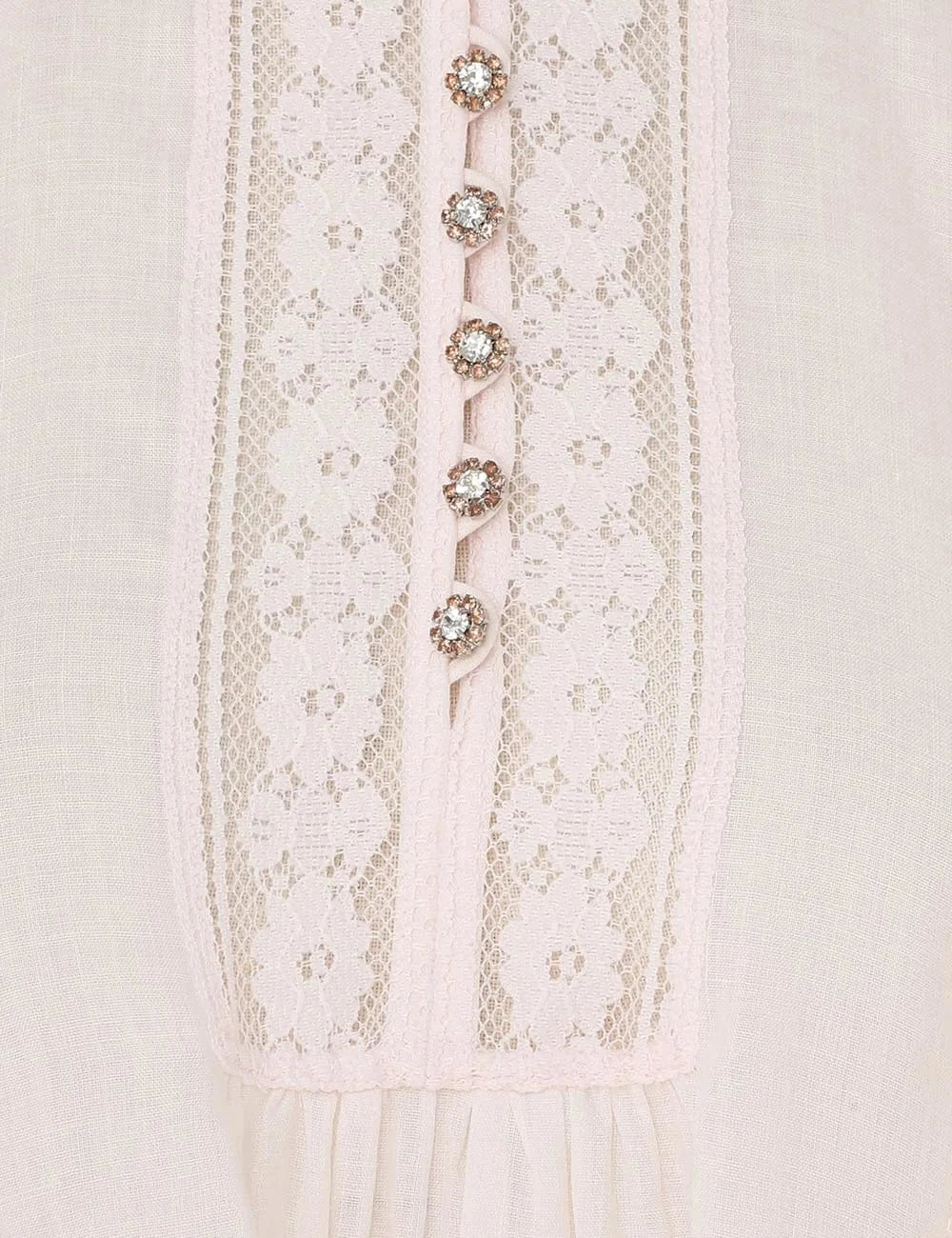 Zimmermann Crush Lace Billow Mini Dress