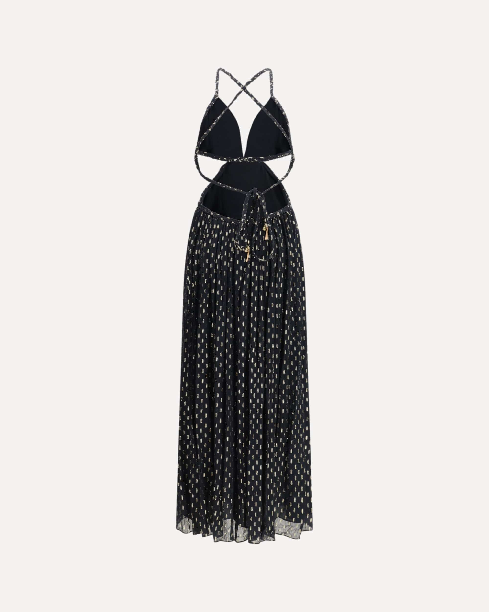 Zimmermann Daylight Braid-Trim Woven Midi Dress - alternate view