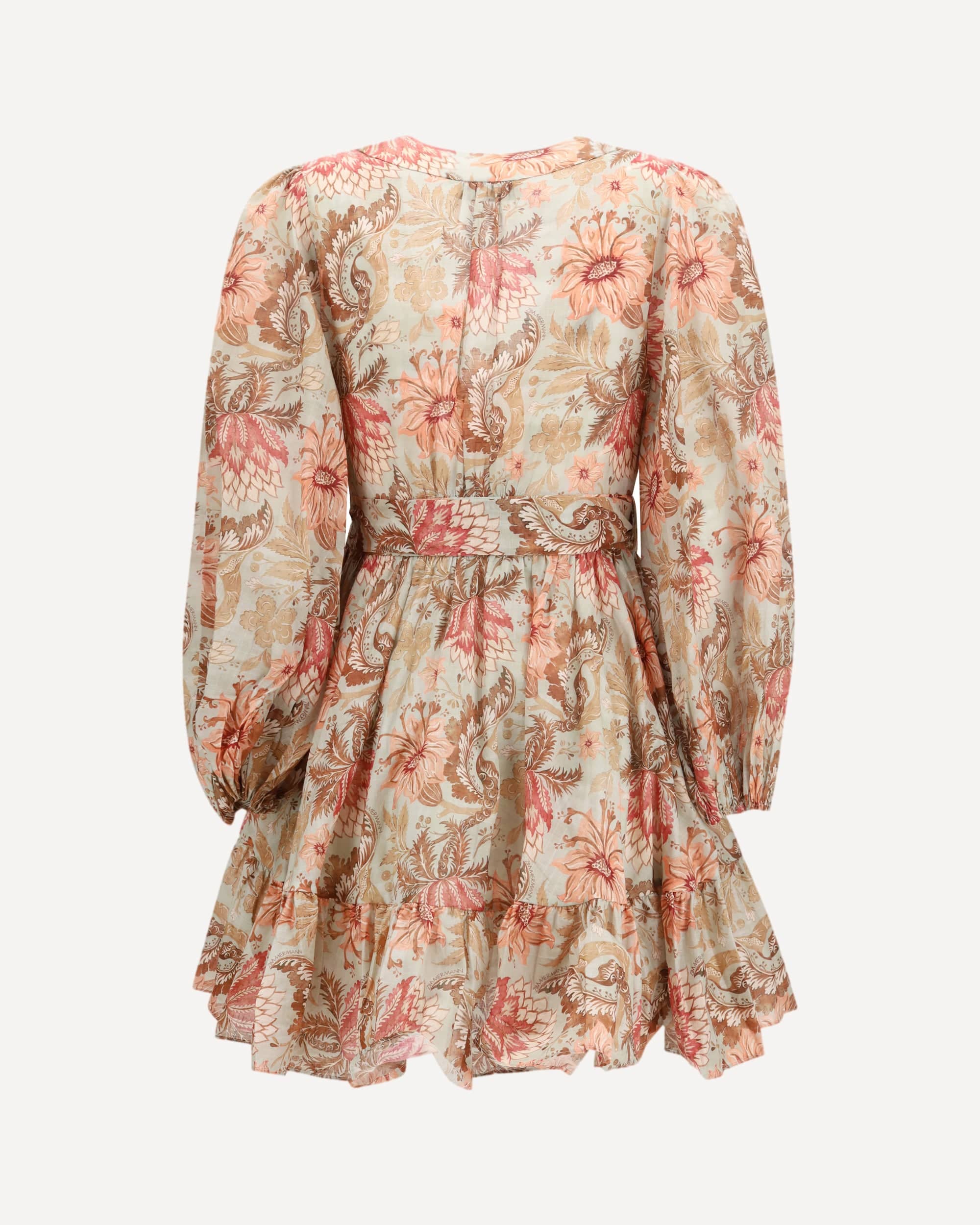 Zimmermann Daylight Floral Cotton Wrap Dress - alternate view