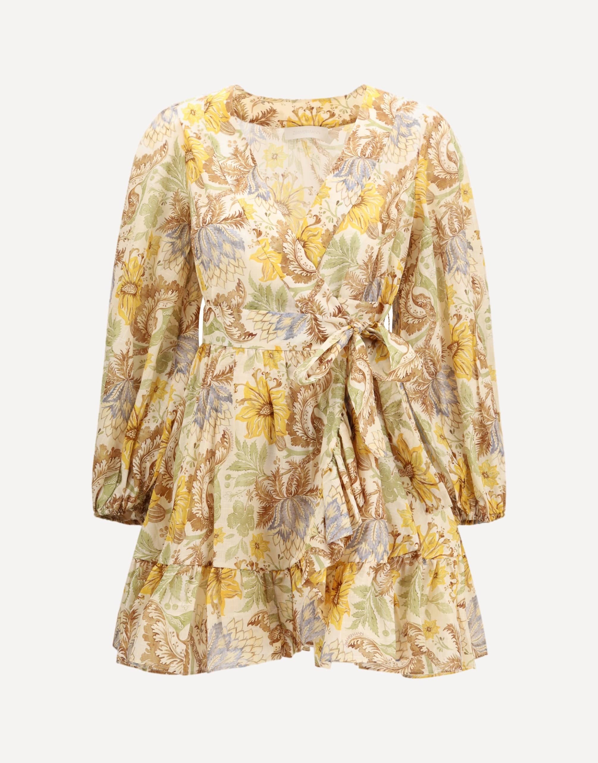 Zimmermann Daylight Wrap Mini Dress