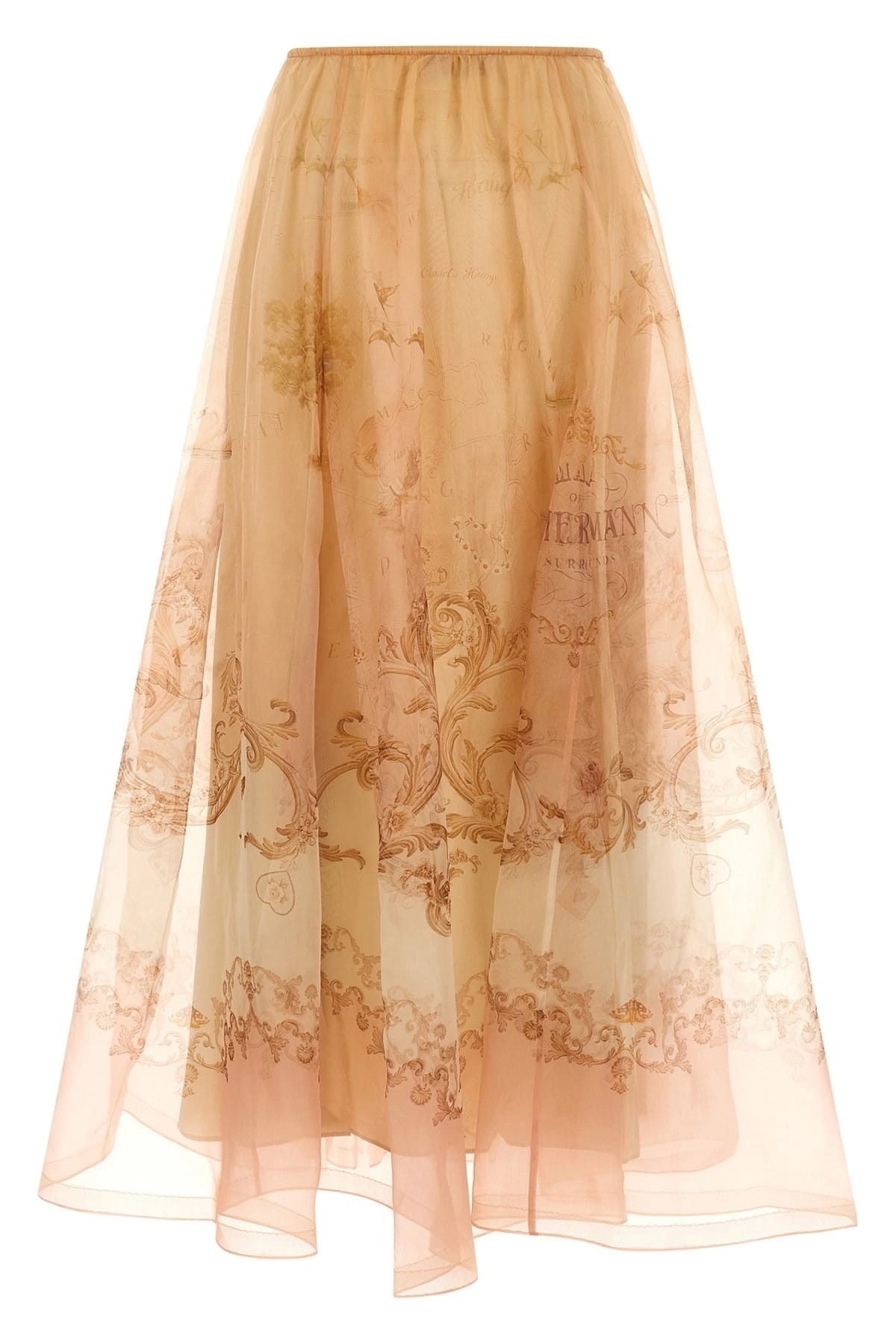 Zimmermann Zimmermann Hypnotic Organza Maxi Skirt