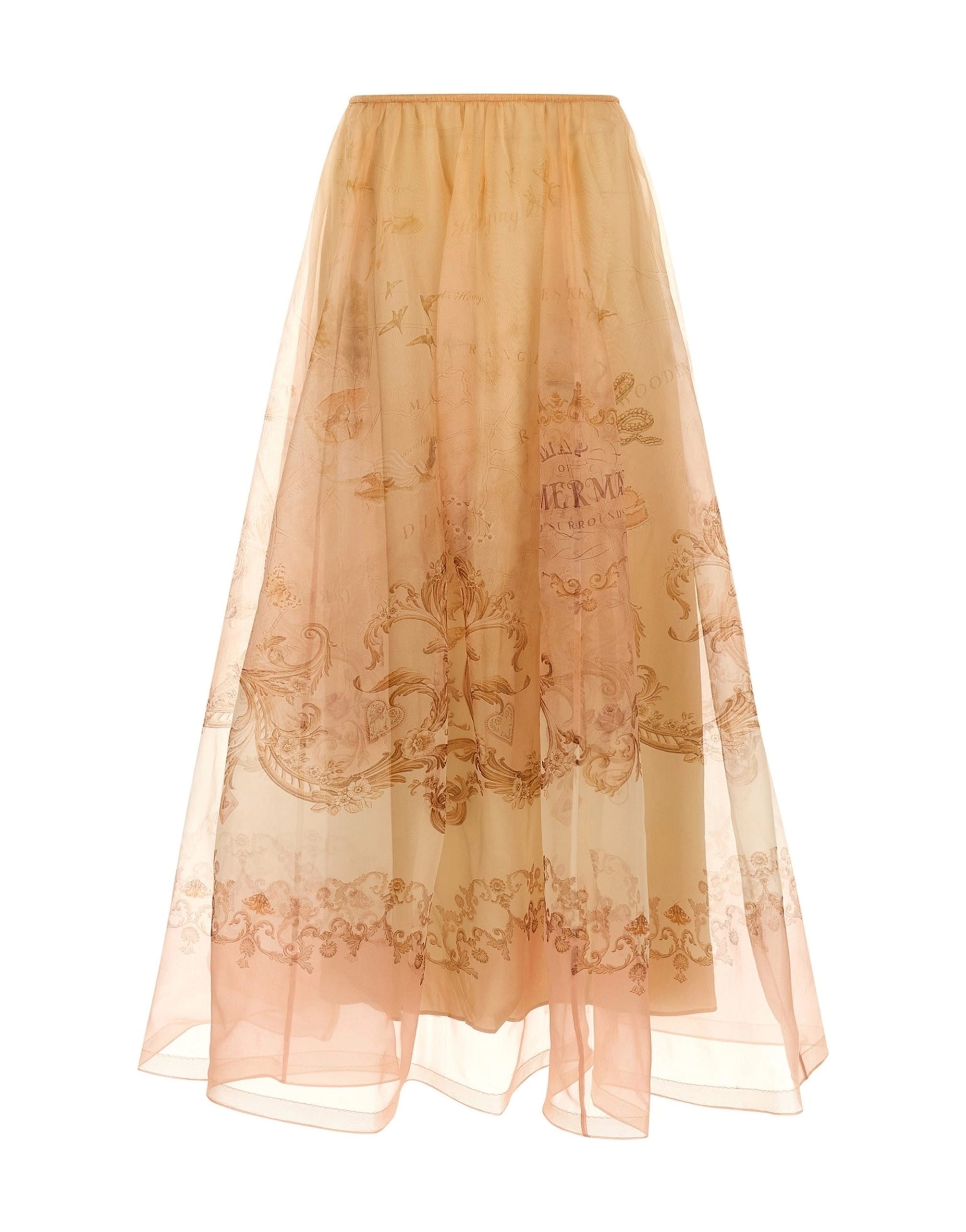 Zimmermann Zimmermann Hypnotic Organza Maxi Skirt