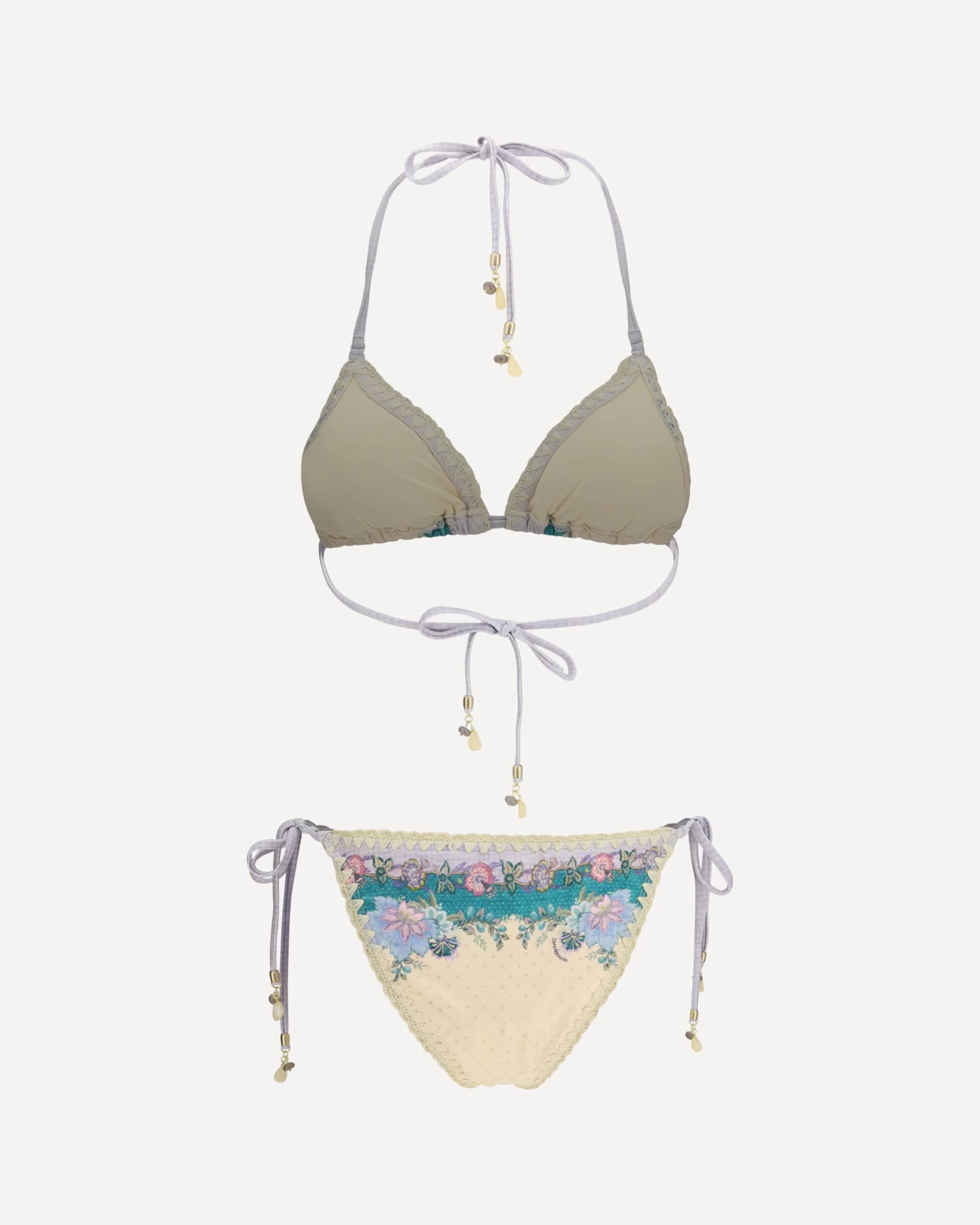 Zimmermann Indra Bikini mit Häkel-Details - alternate view