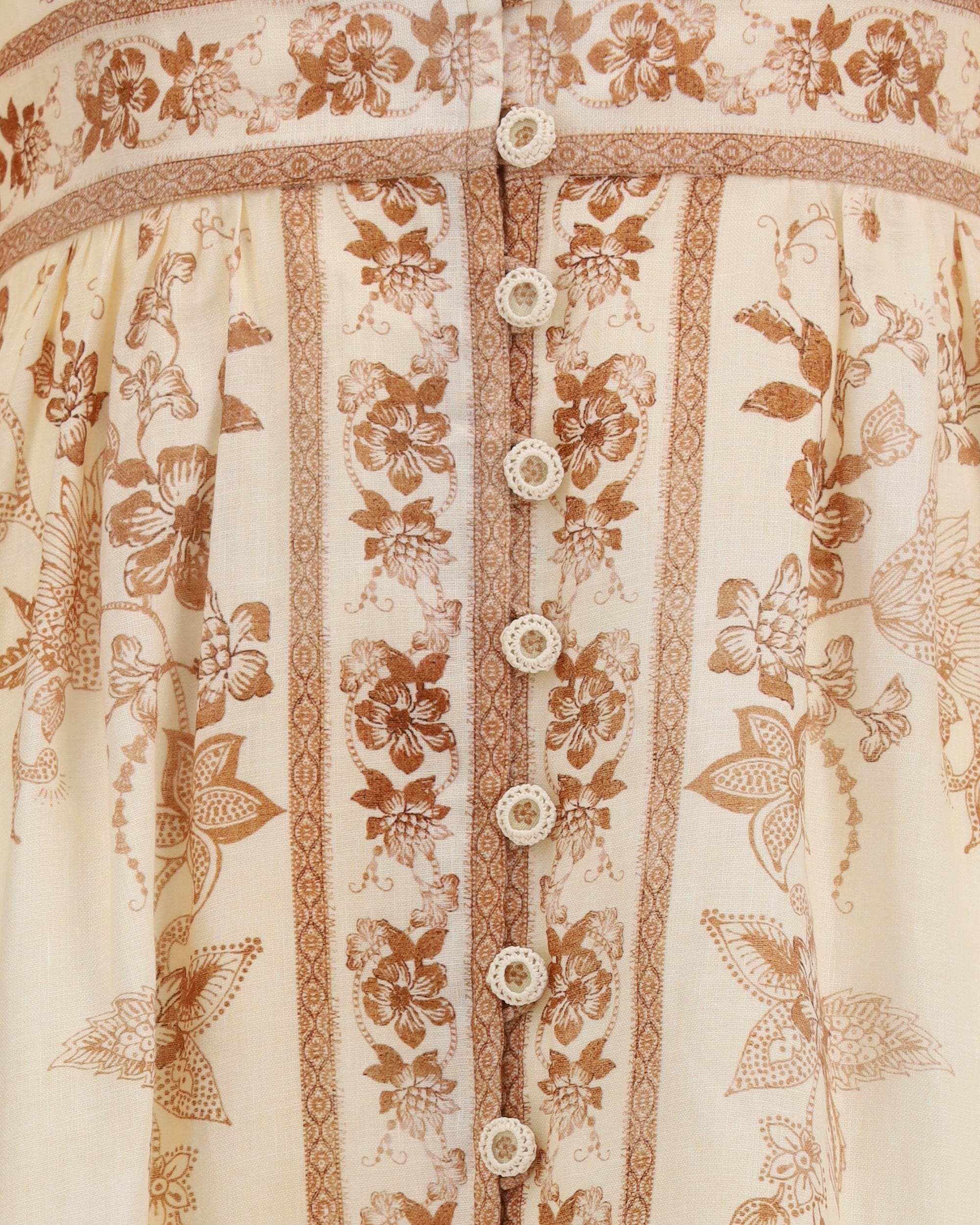 Zimmermann Zimmermann Indra Plunge Floral Midi Dress