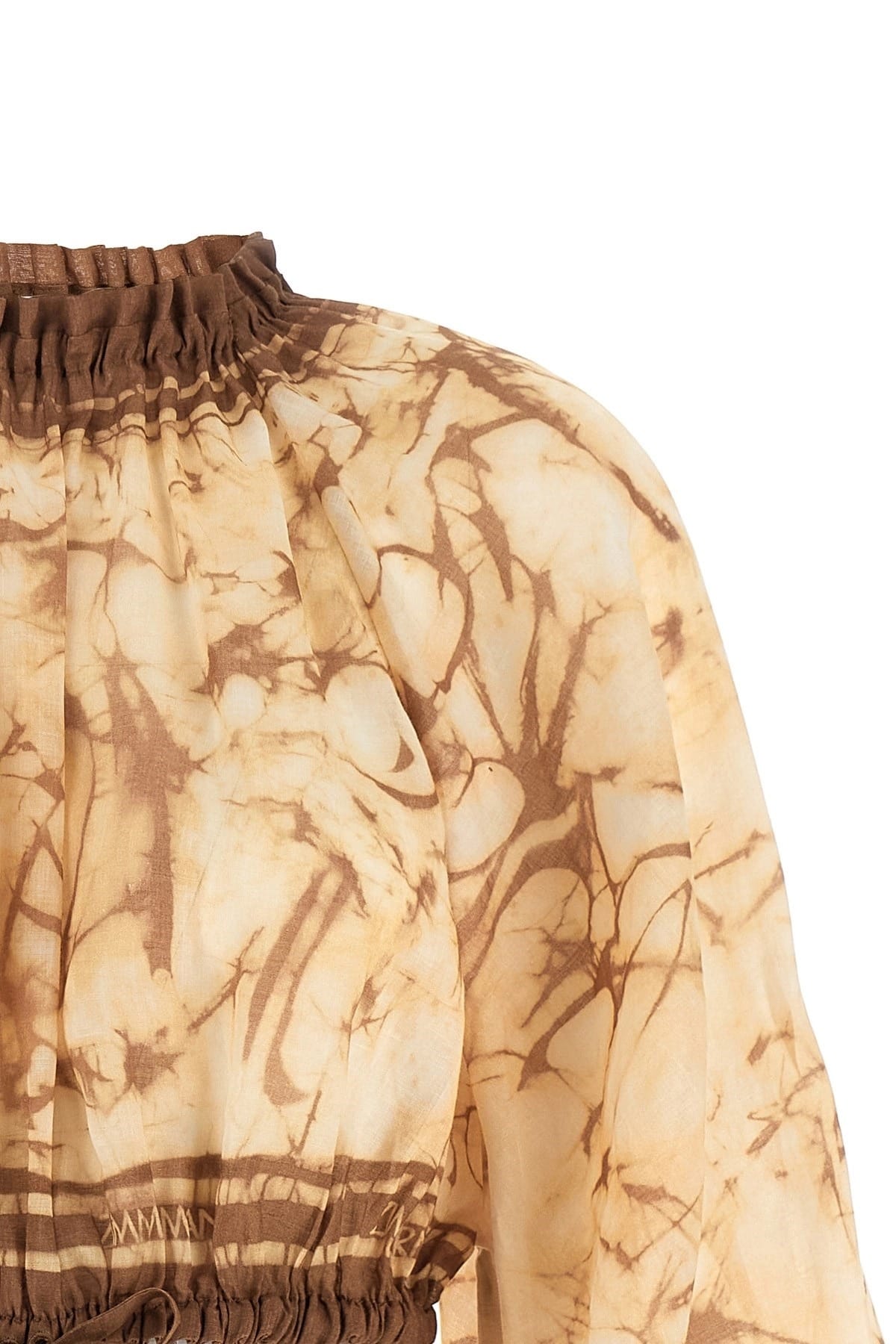 Zimmermann Zimmermann Indra Tie Dye Crop Top