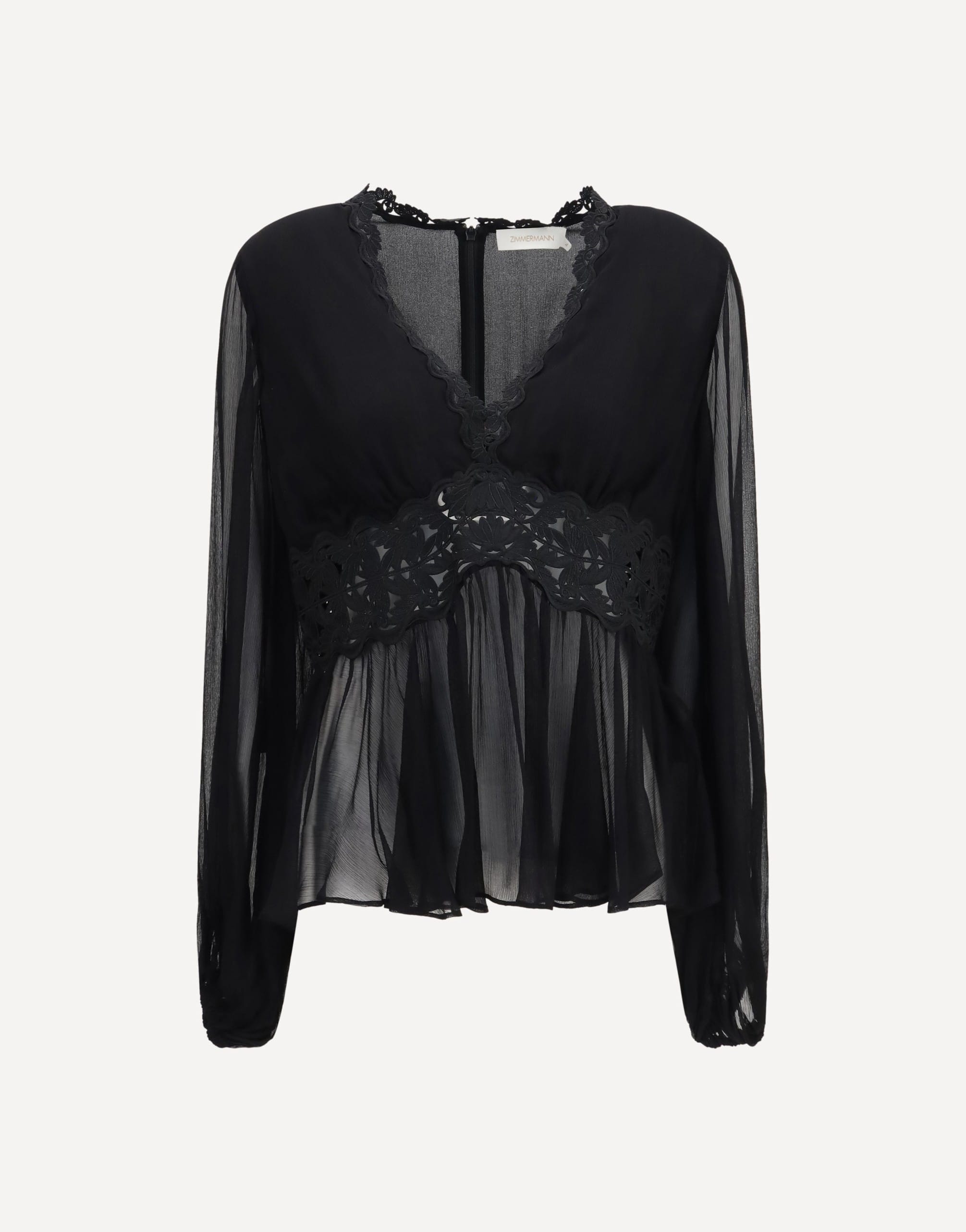 Zimmermann Luna peplumblouse