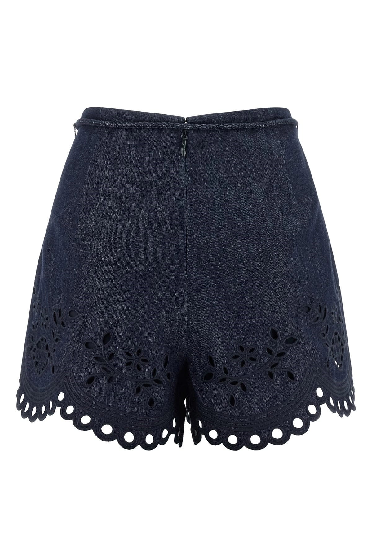 Zimmermann Zimmermann Mahon Cotton Denim Shorts