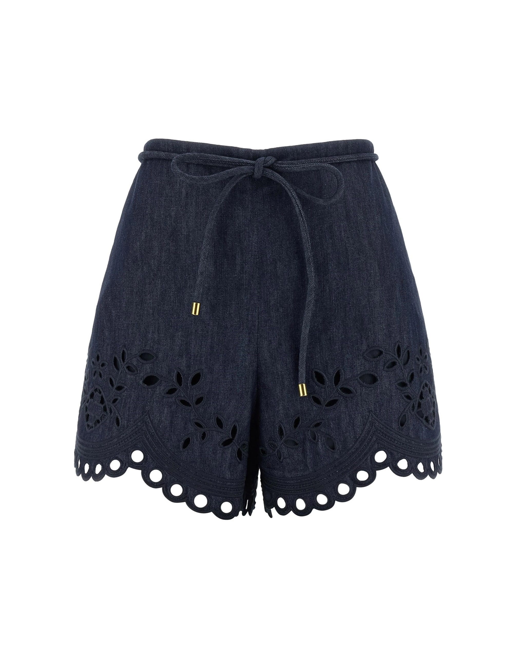 Zimmermann Zimmermann Mahon Cotton Denim Shorts