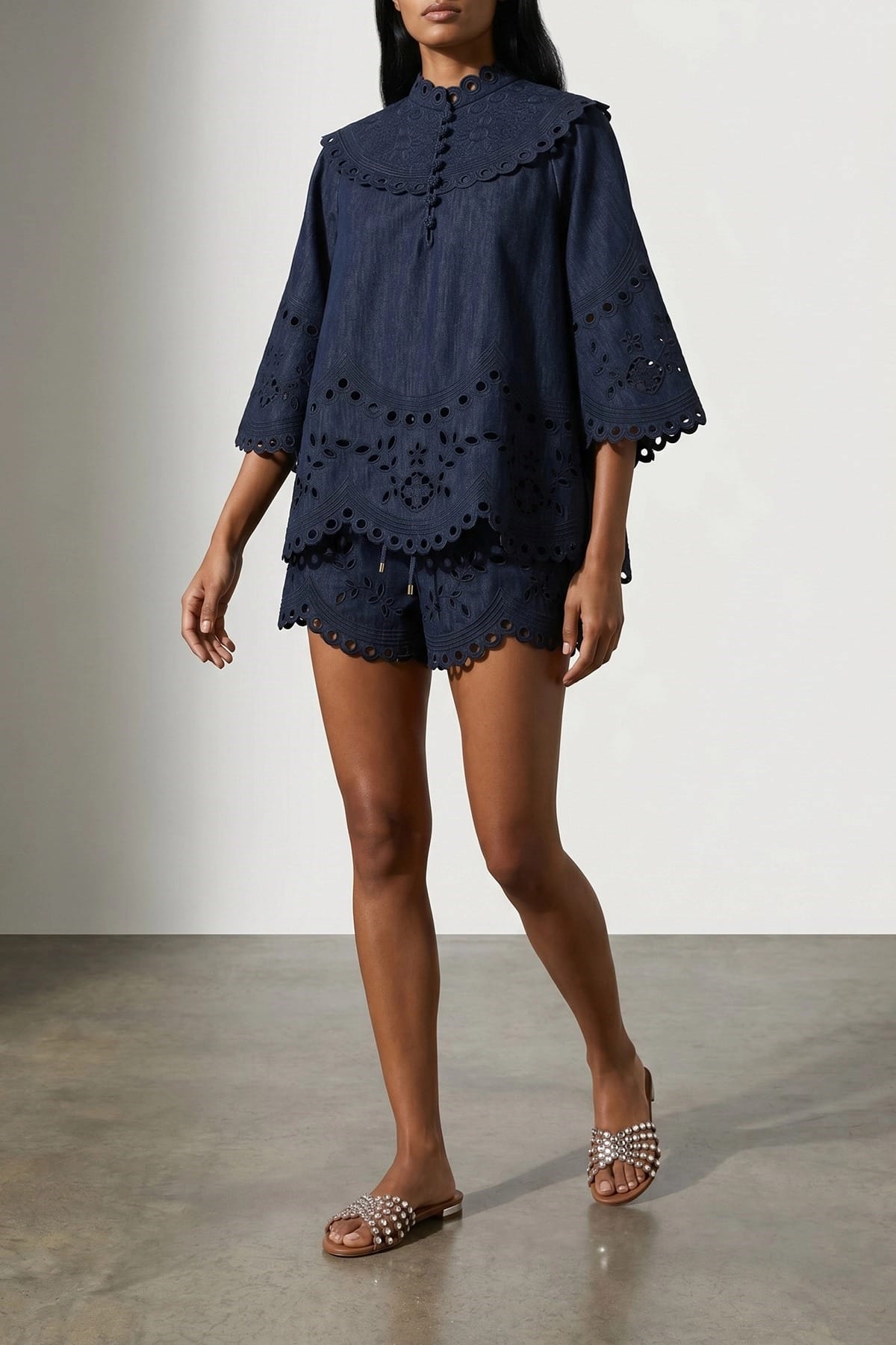 Zimmermann Mahon Denim Blouse - alternate view