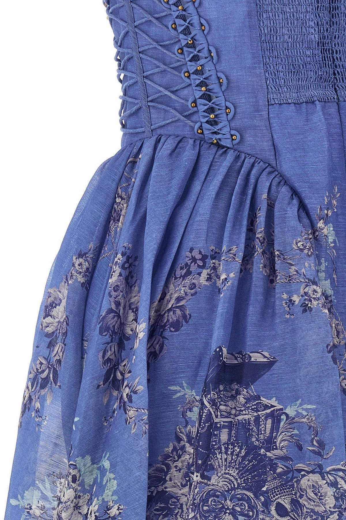 Zimmermann Mermaid Picnic maxi-jurk