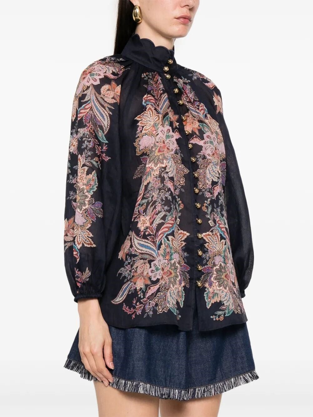 Zimmermann Rhiannon Billow Blouse