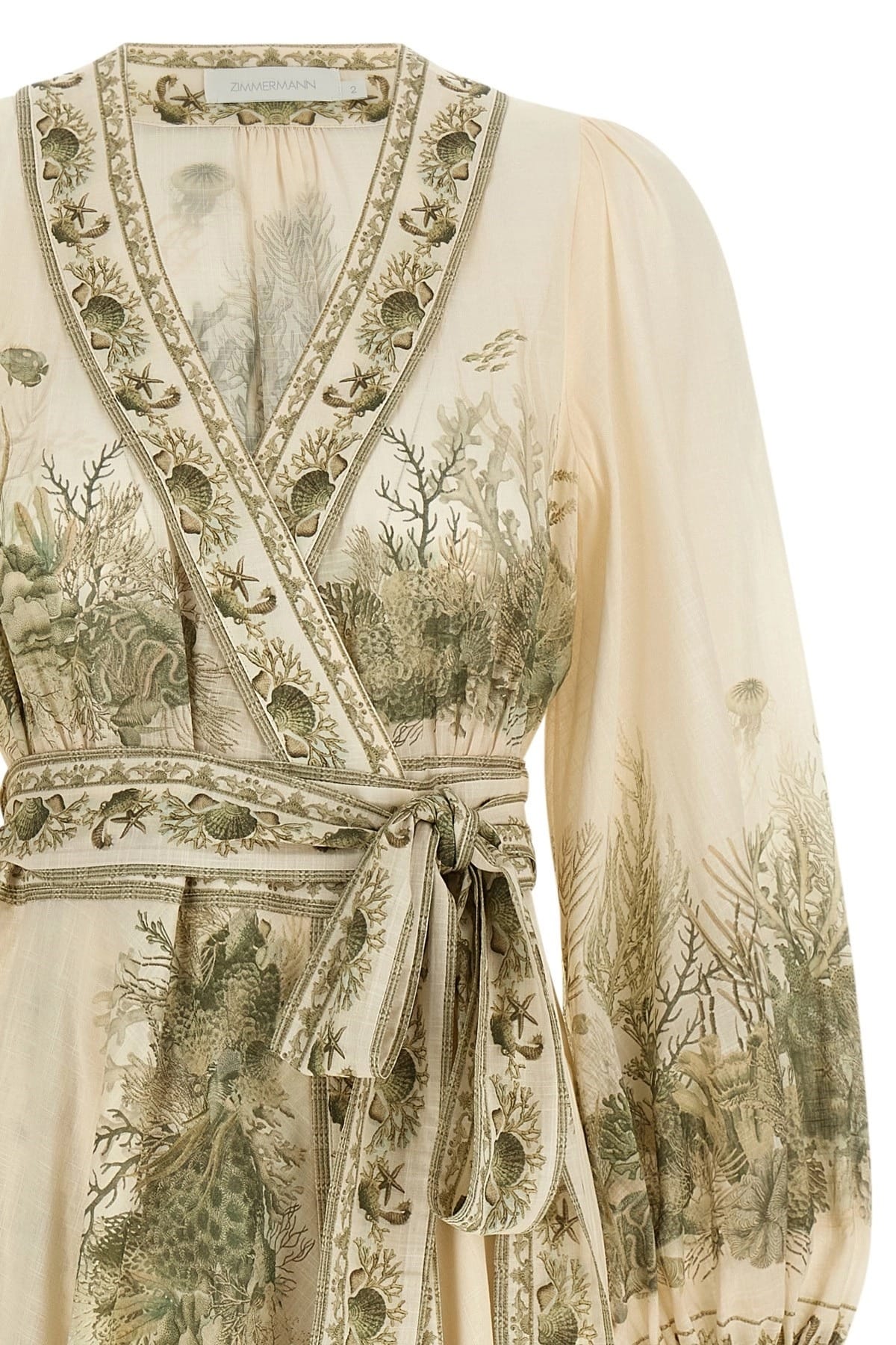 Zimmermann Zimmermann Wanderlust Wrap Midi Dress