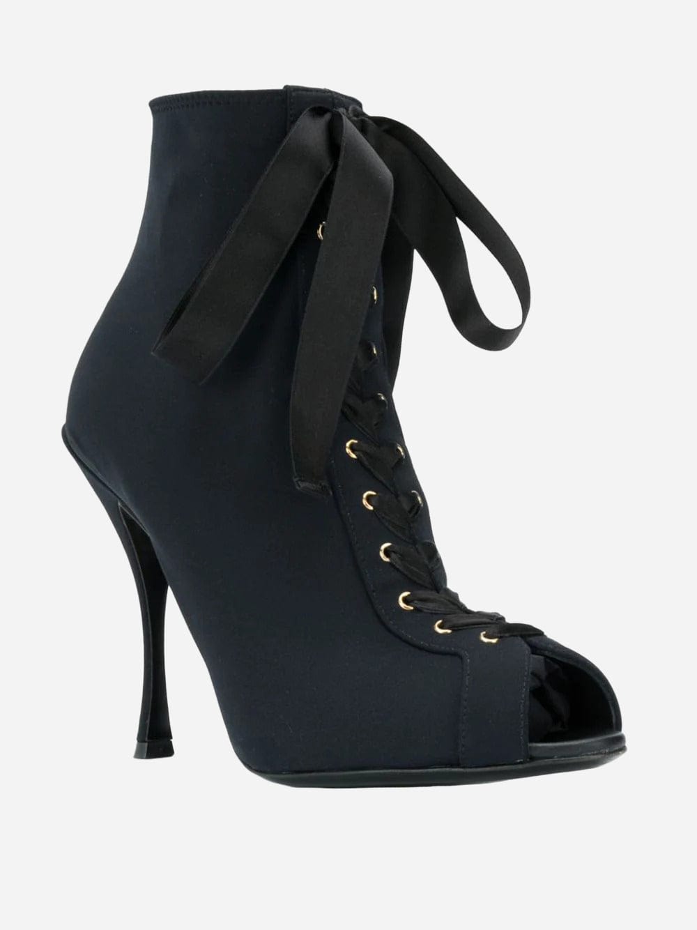 Dolce & Gabbana Bette Open Toe Booties