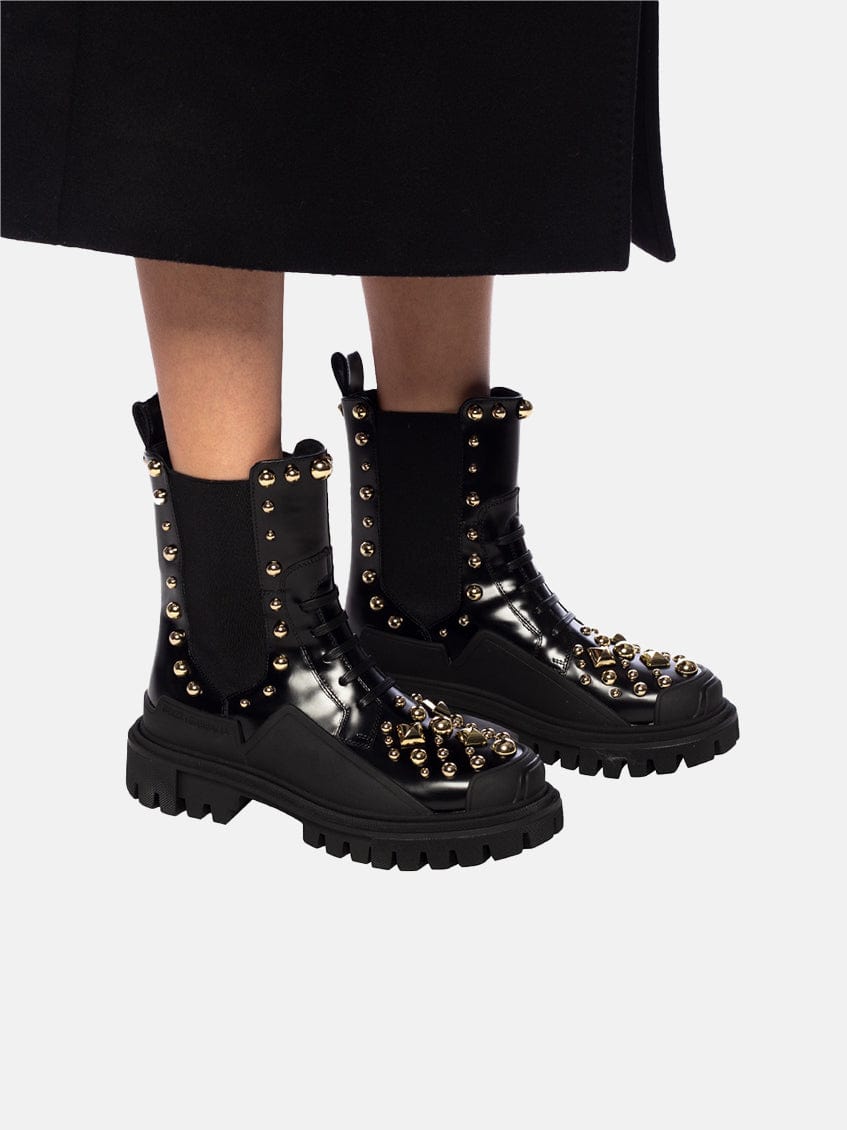 Dolce & Gabbana Combat Platform Boots