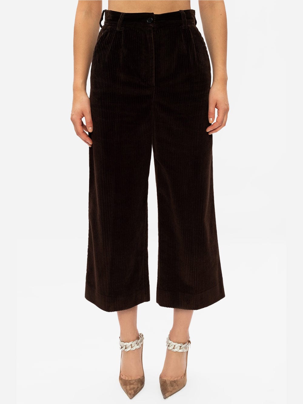 Dolce & Gabbana Corduroy Cotton Pants