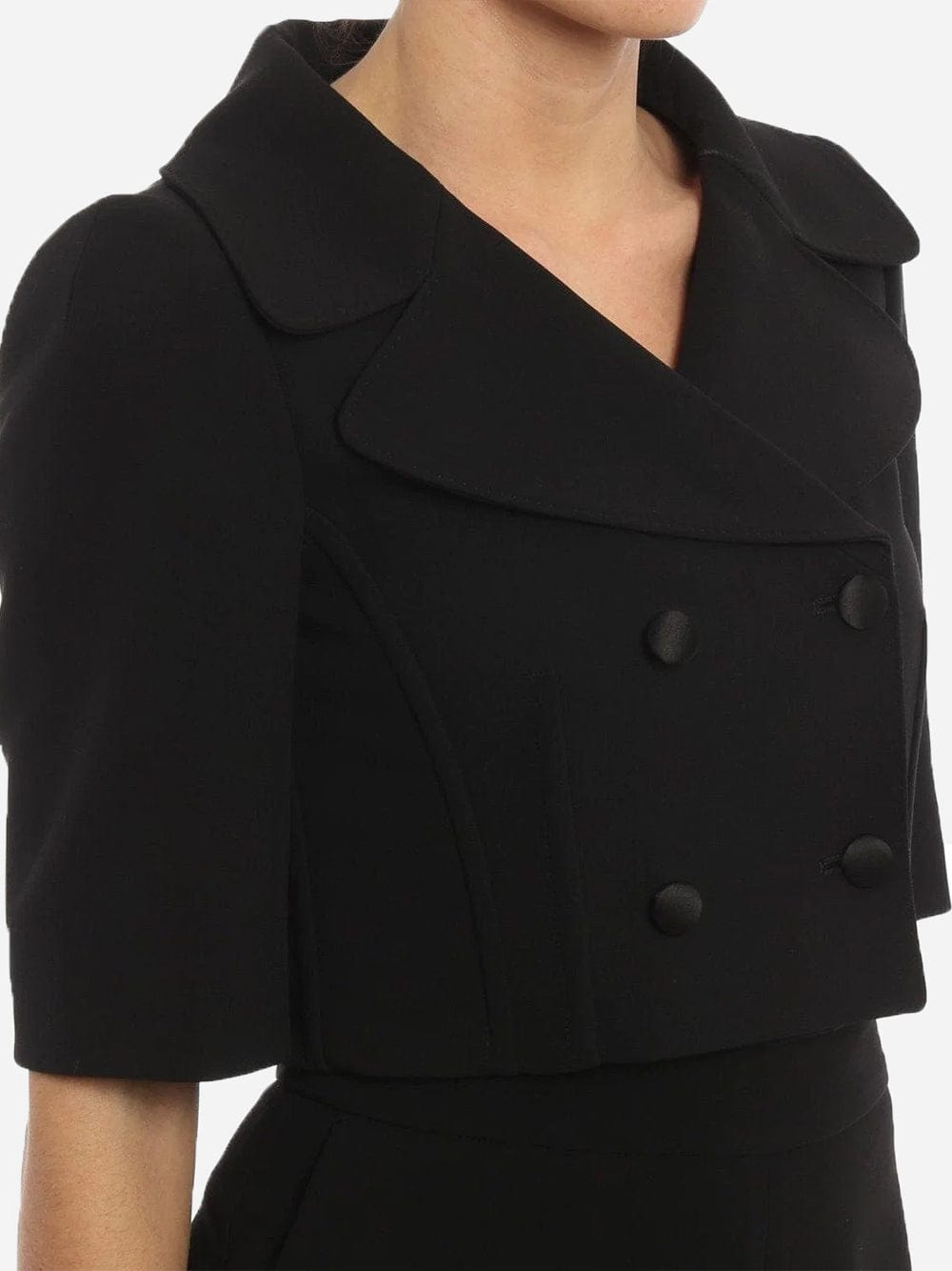 Dolce & Gabbana Cropped Wool Jacket