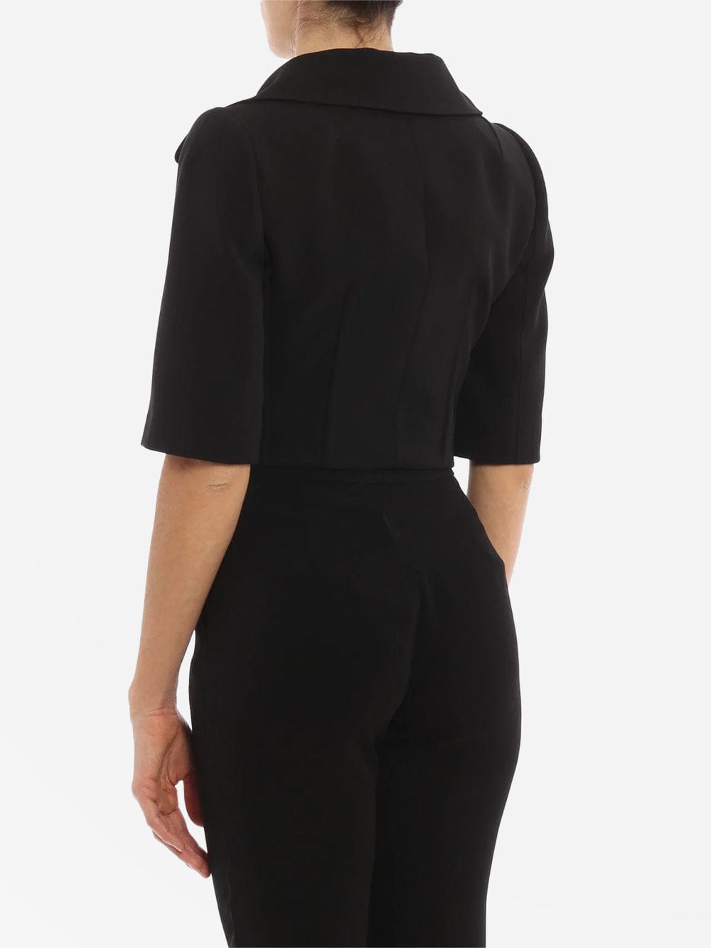 Dolce & Gabbana Cropped Wool Jacket