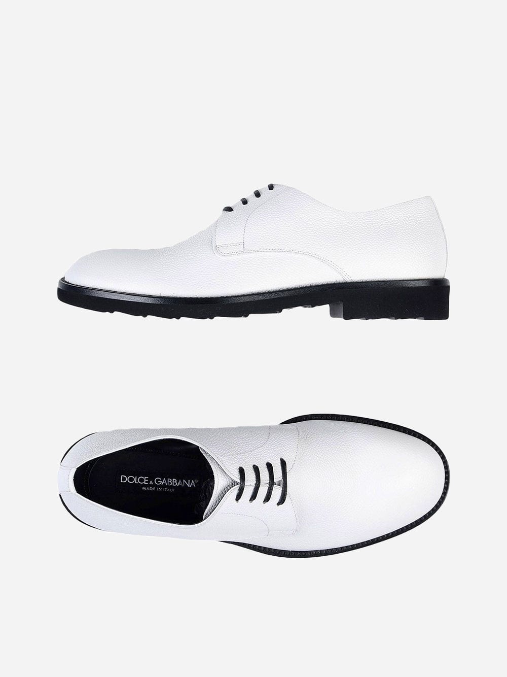 Dolce & Gabbana Derby Laced Leather Shoes