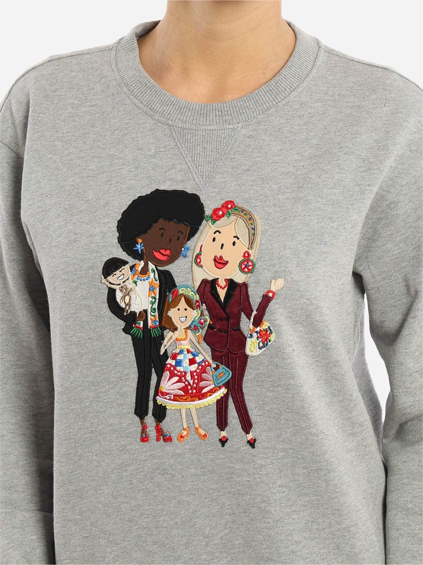 Dolce & Gabbana Designers Patch Sweatshirt