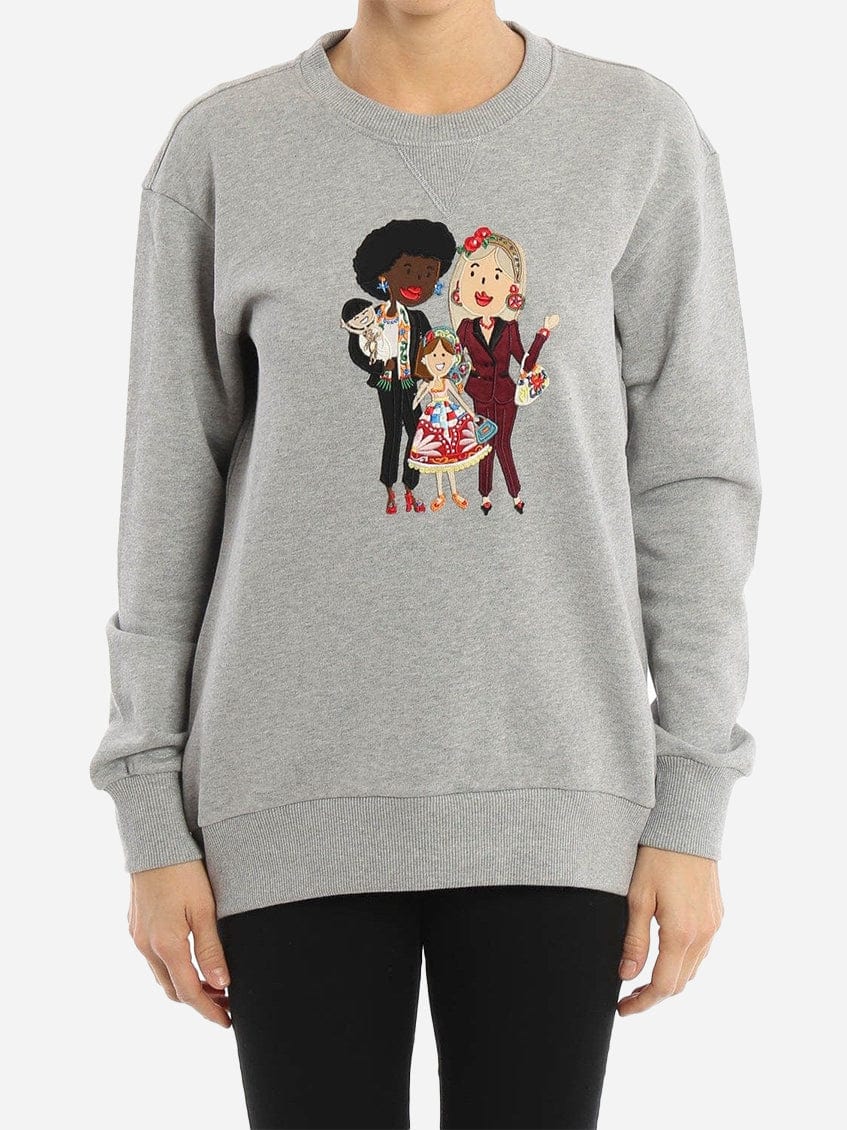 Dolce & Gabbana Designers Patch Sweatshirt