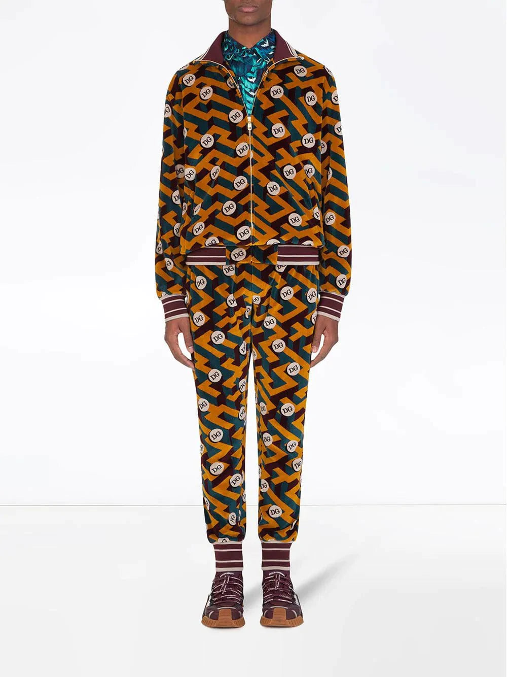 Dolce & Gabbana DG Jacquard Chenille Sweatshirt