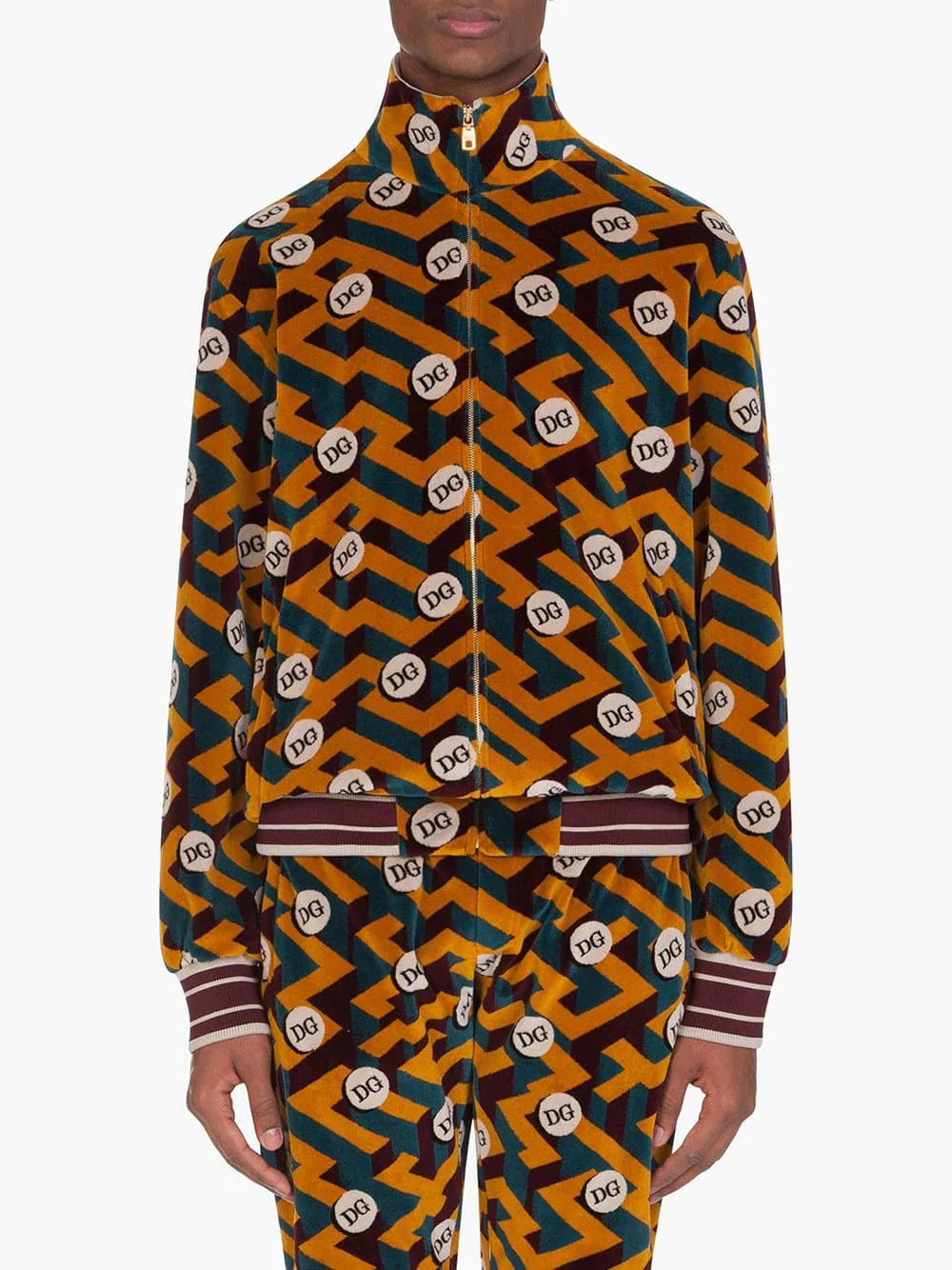 Dolce & Gabbana DG Jacquard Chenille Sweatshirt