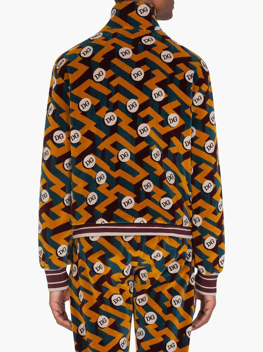 Dolce & Gabbana DG Jacquard Chenille Sweatshirt