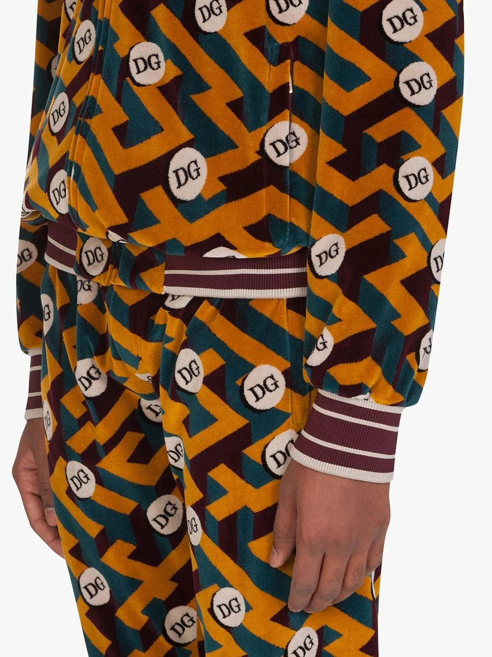 Dolce & Gabbana DG Jacquard Chenille Sweatshirt