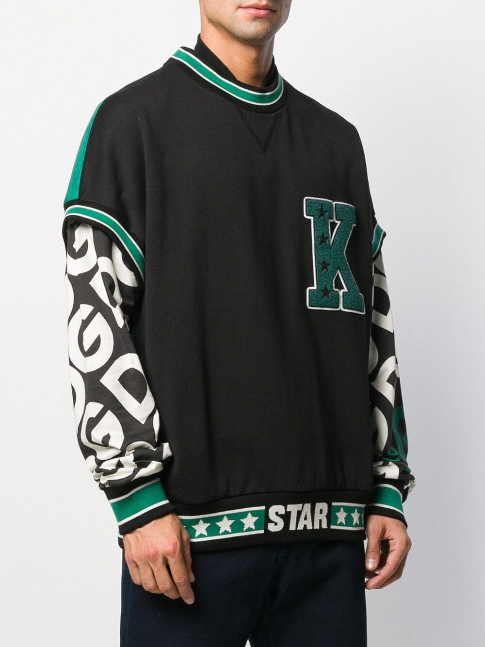 Dolce & Gabbana DG Logo Patch Sweatshirt
