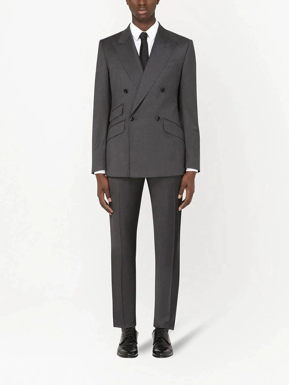 Dolce & Gabbana Double-Breasted Two-piece Wool Suit
