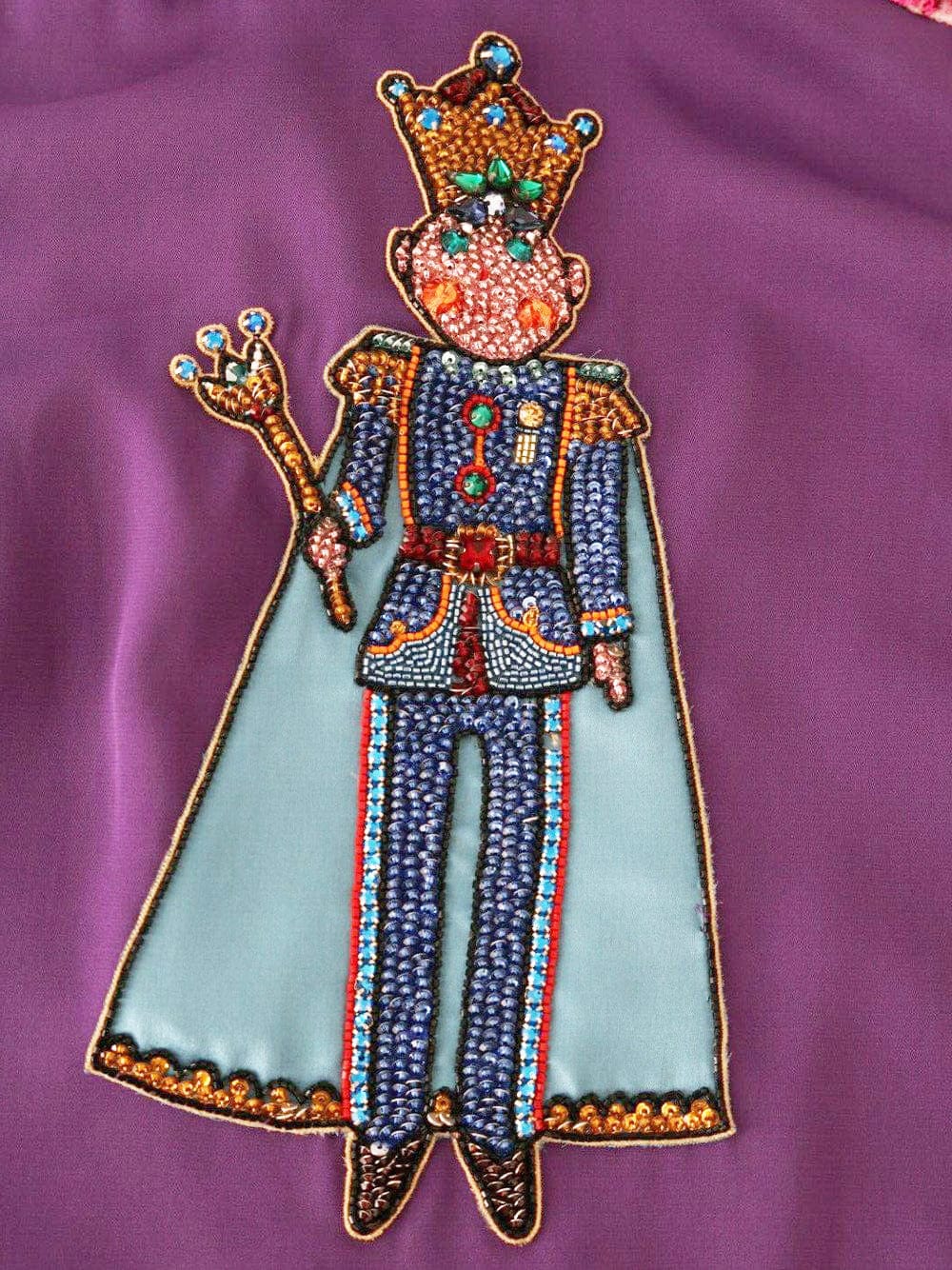 Dolce & Gabbana Embellished Appliquéd Fairy Tale Blouse