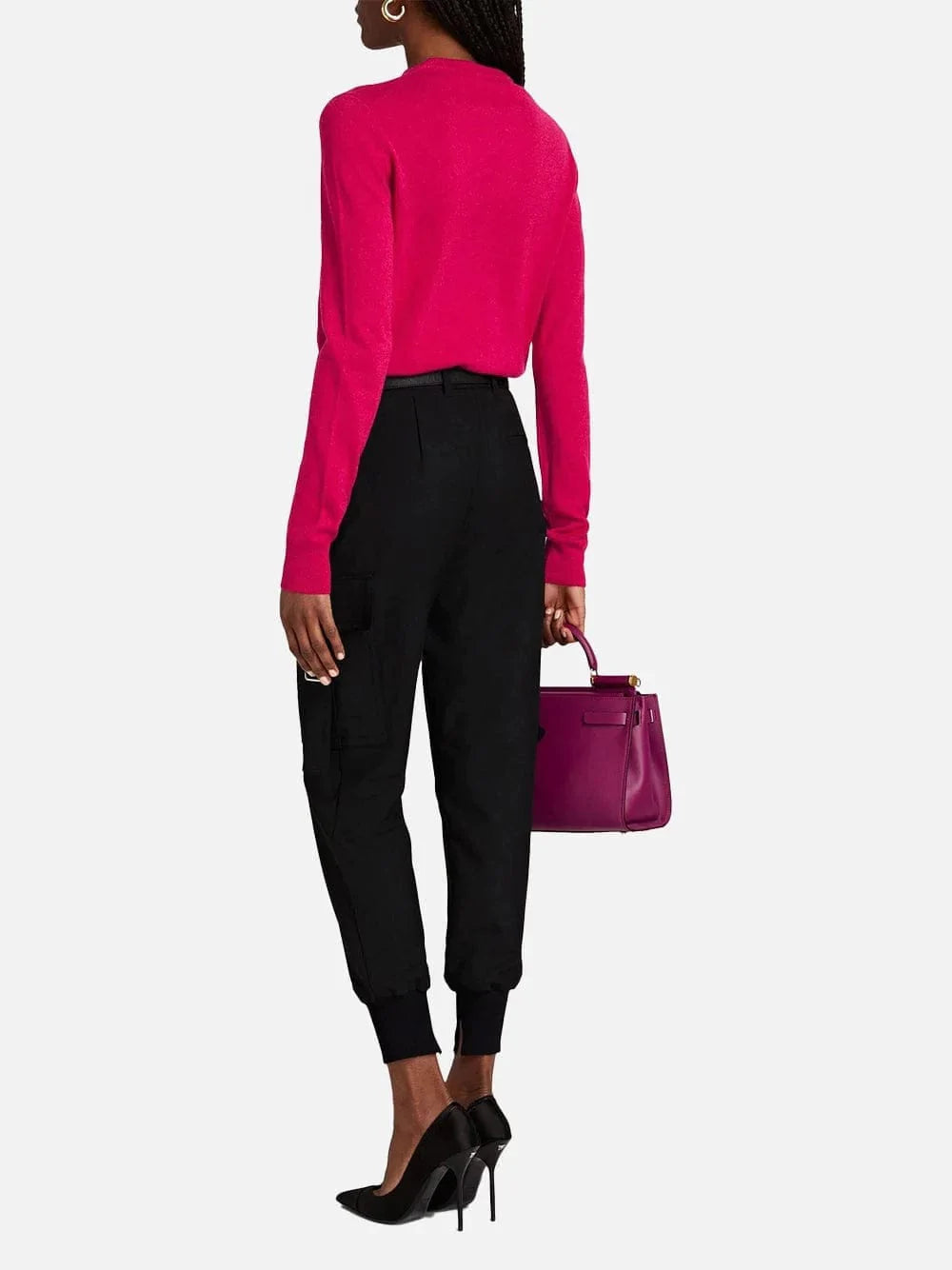 Dolce & Gabbana Embroidered Cashmere Blend Sweater