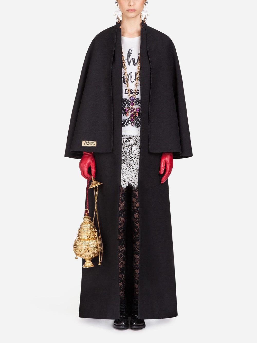 Dolce & Gabbana Fashion Sinner Crewneck T-Shirt