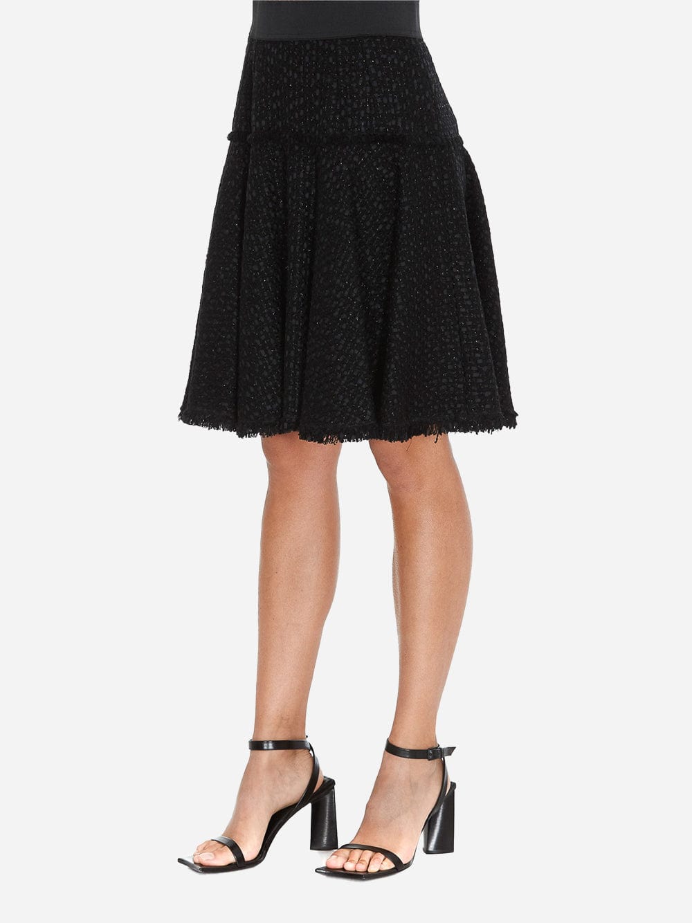 Dolce & Gabbana Flared Tweed Skirt