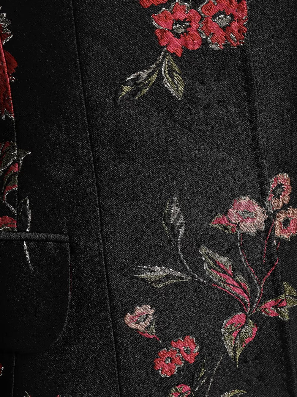 Dolce & Gabbana Floral-Jacquard Coat