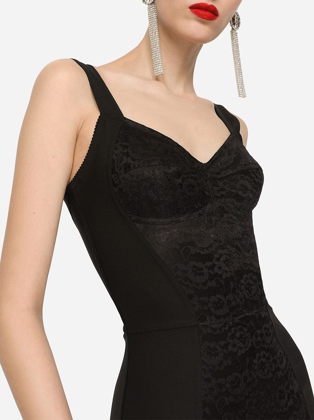 Dolce & Gabbana Floral Lace Bodysuit
