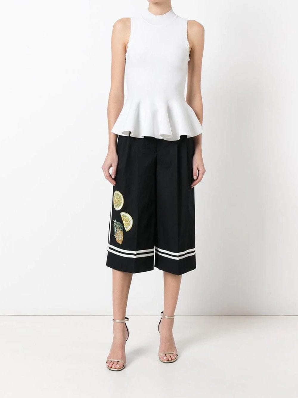 Dolce & Gabbana Fruit Embellished Culottes